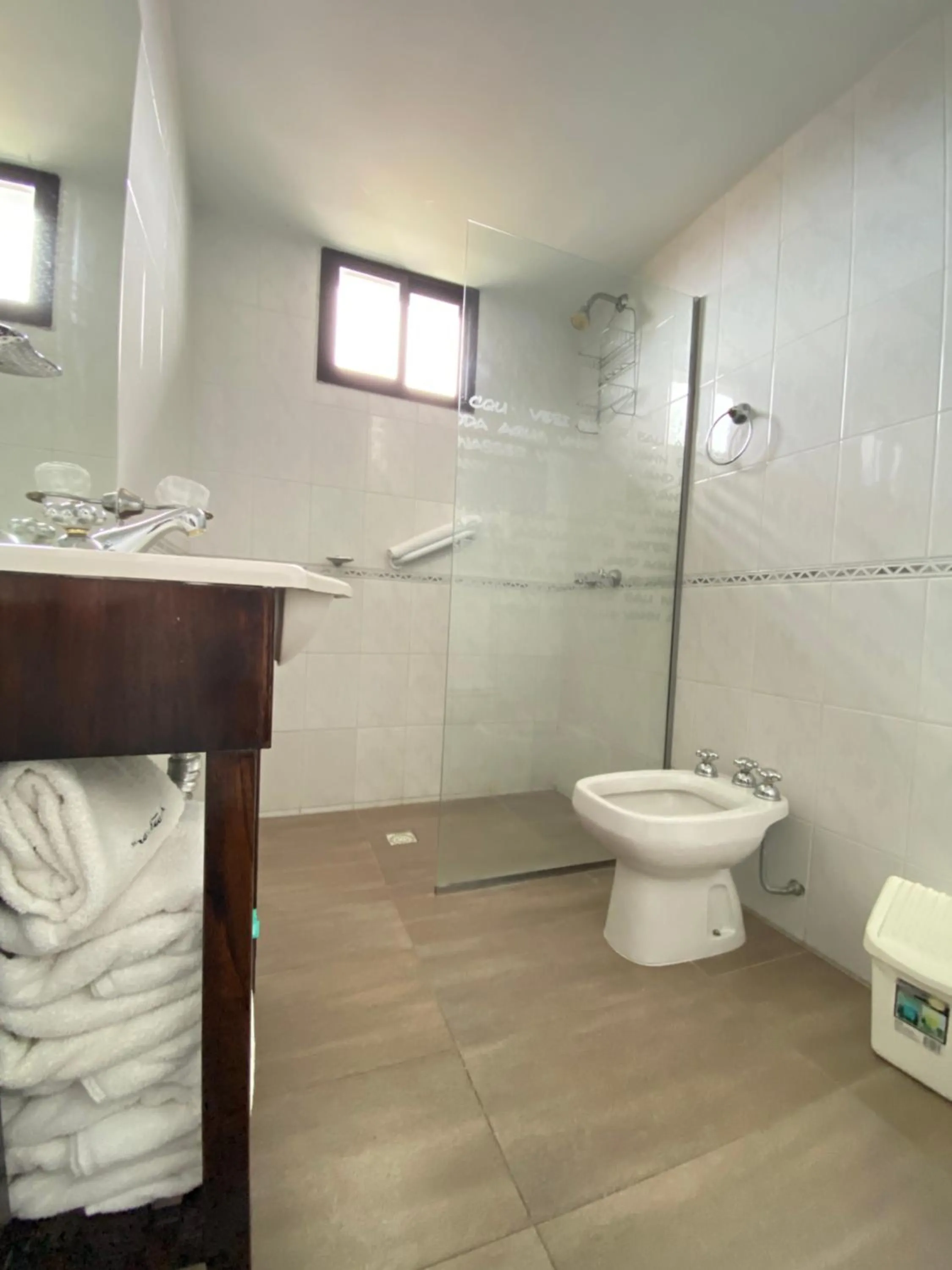 Shower in Montecarlo Apartment & Suite