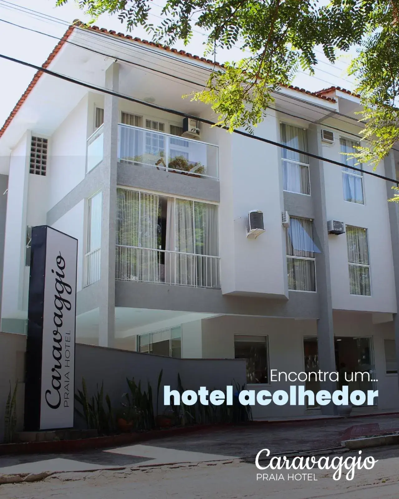 Property building in Caravaggio Praia Hotel Property building in Caravaggio Praia Hotel