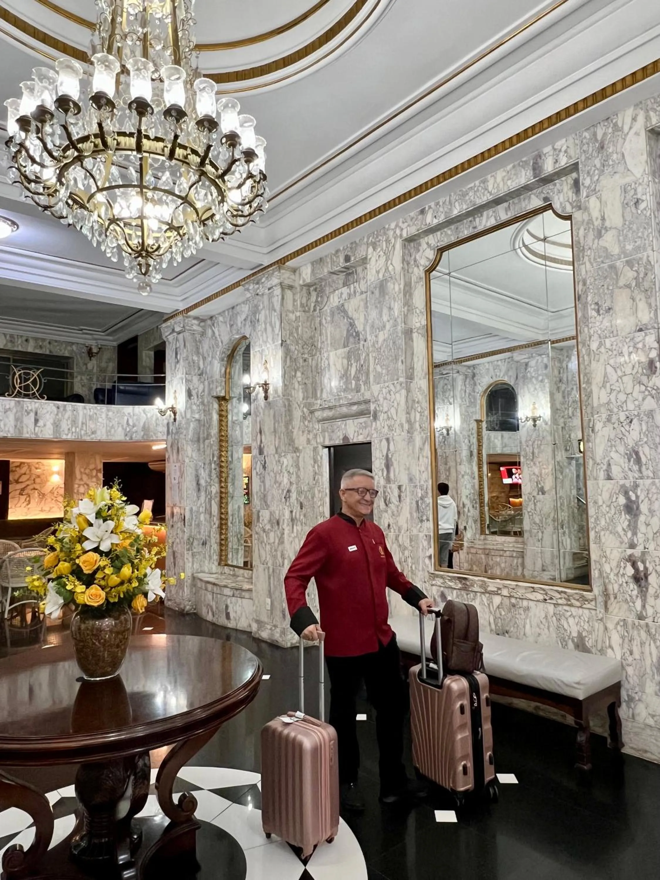 Lobby or reception in Hotel OK