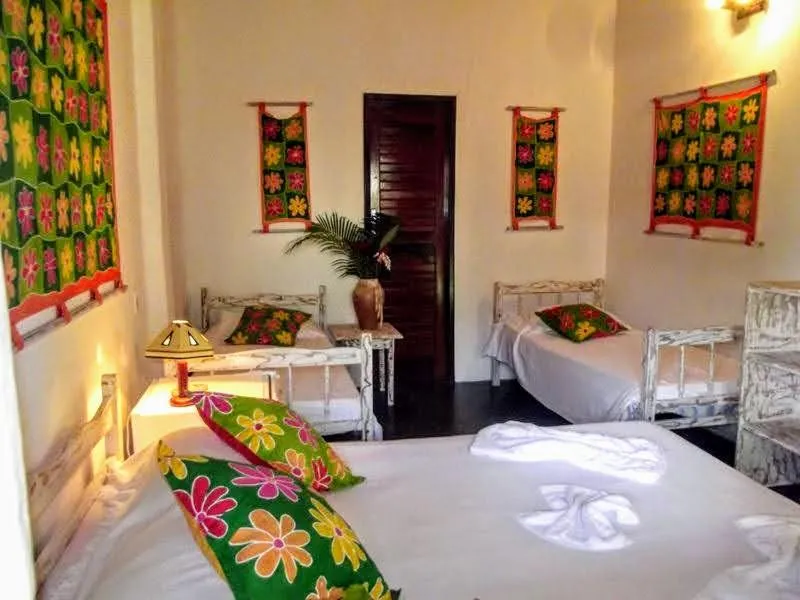 Bed in Pousada Mar Aberto