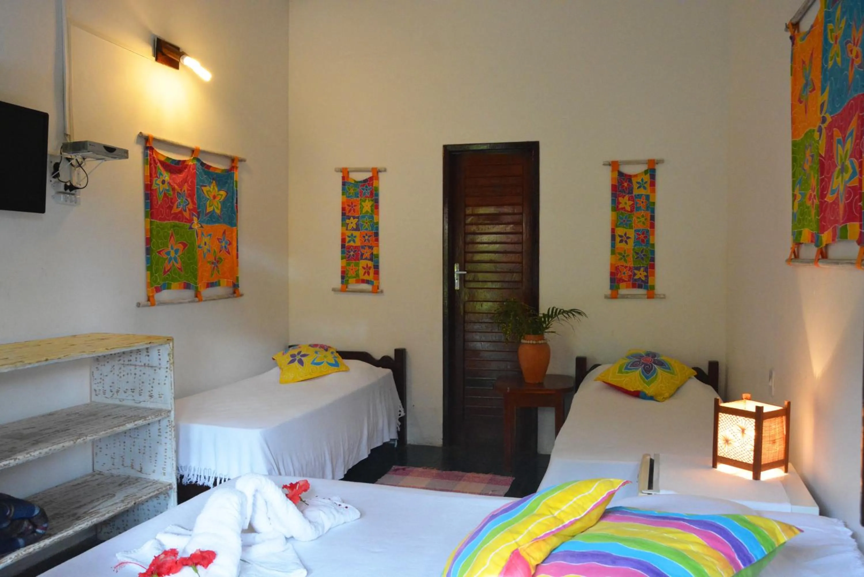 Bed in Pousada Mar Aberto