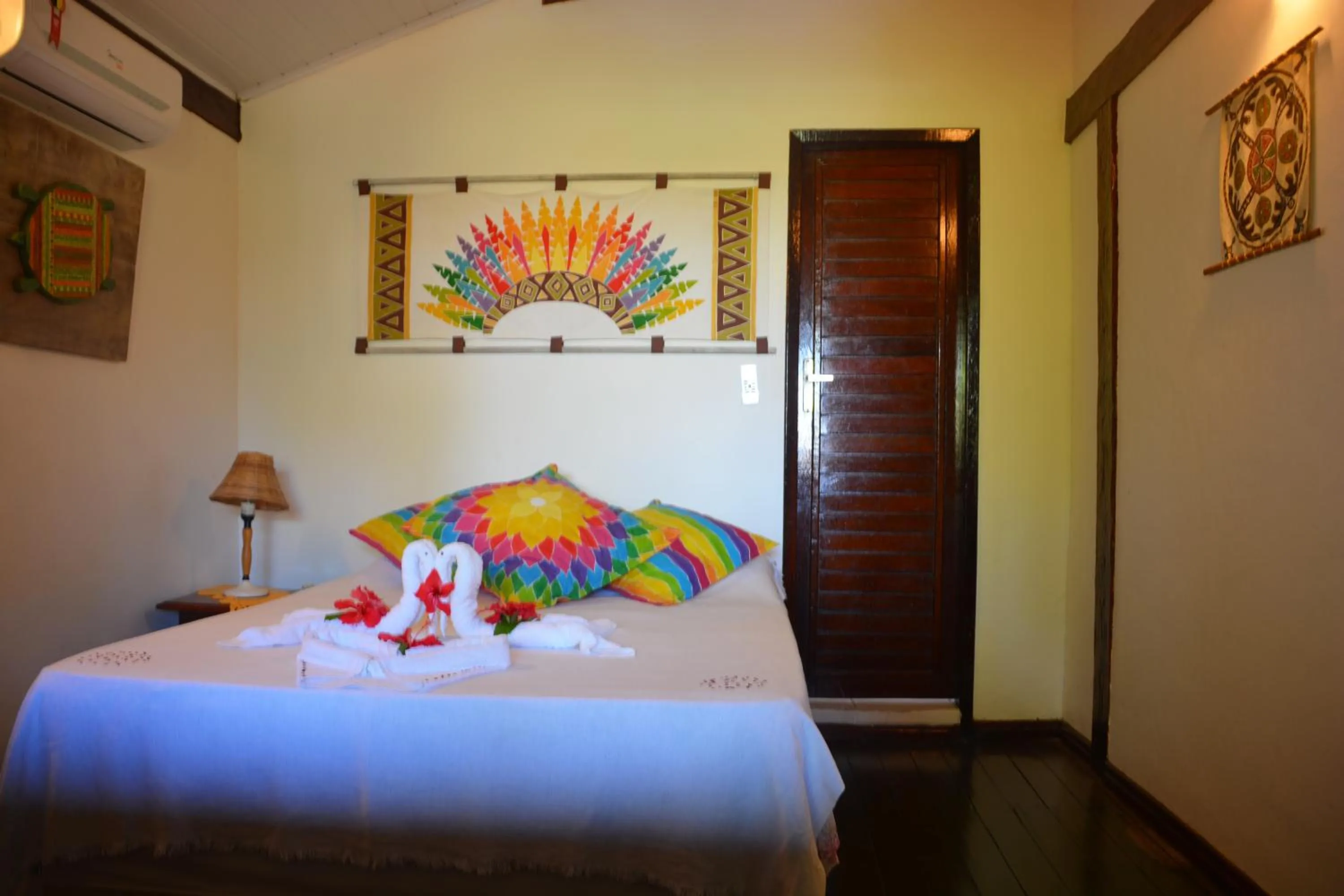 Bed in Pousada Mar Aberto