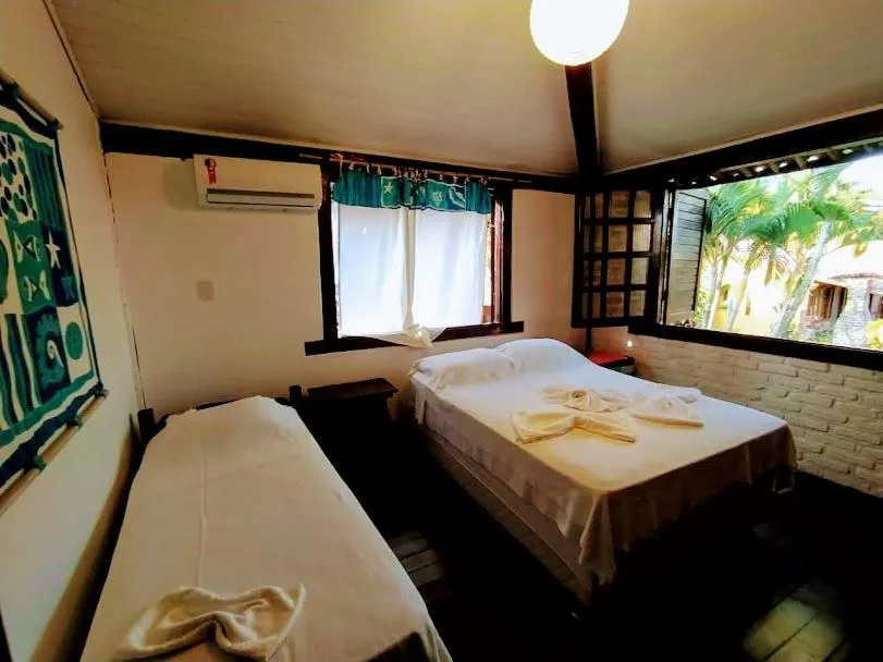 Bed in Pousada Mar Aberto