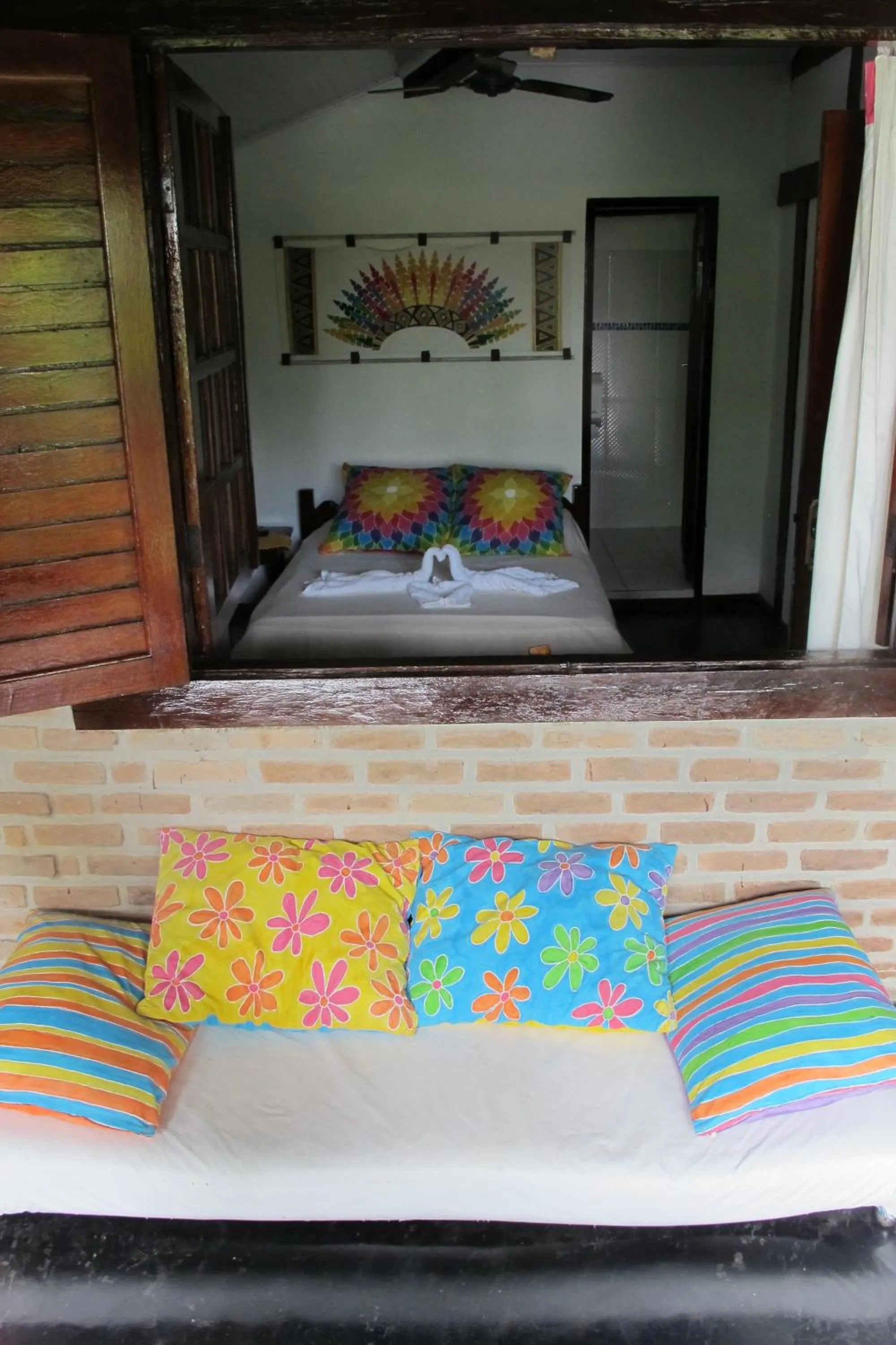Photo of the whole room, Bed in Pousada Mar Aberto