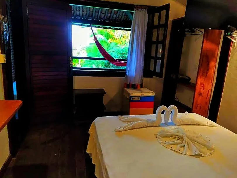 Bed in Pousada Mar Aberto