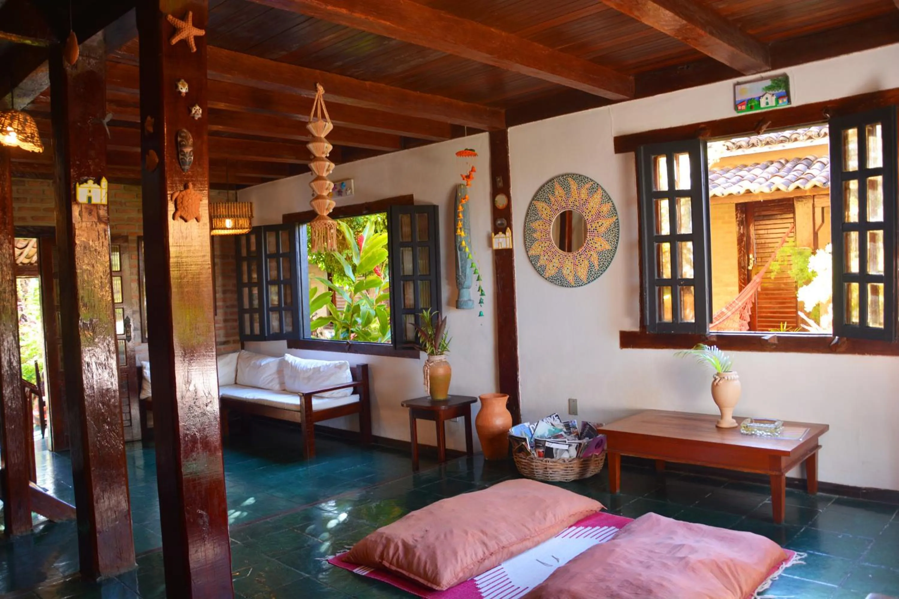 Bed in Pousada Mar Aberto