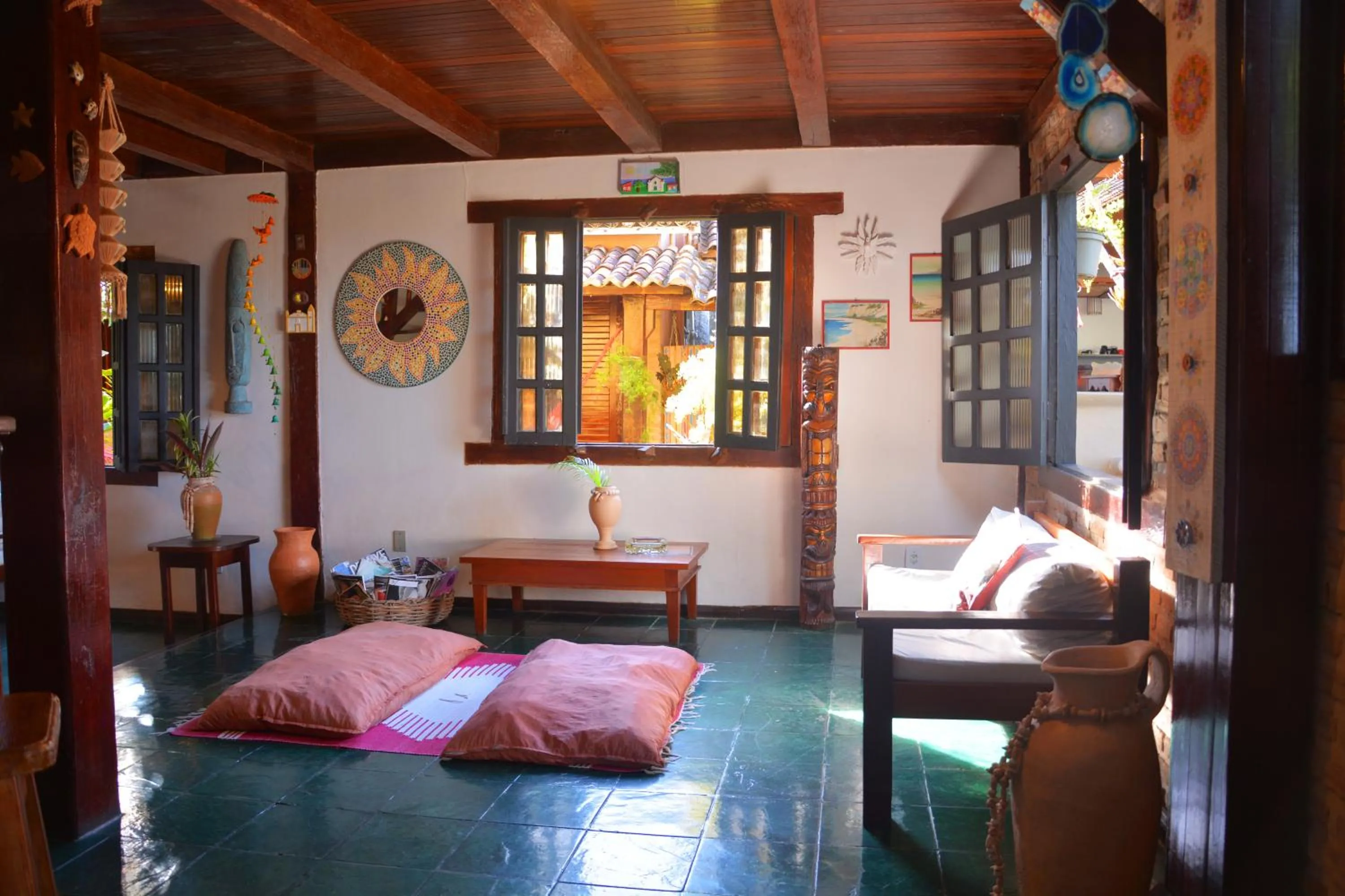 Bed in Pousada Mar Aberto