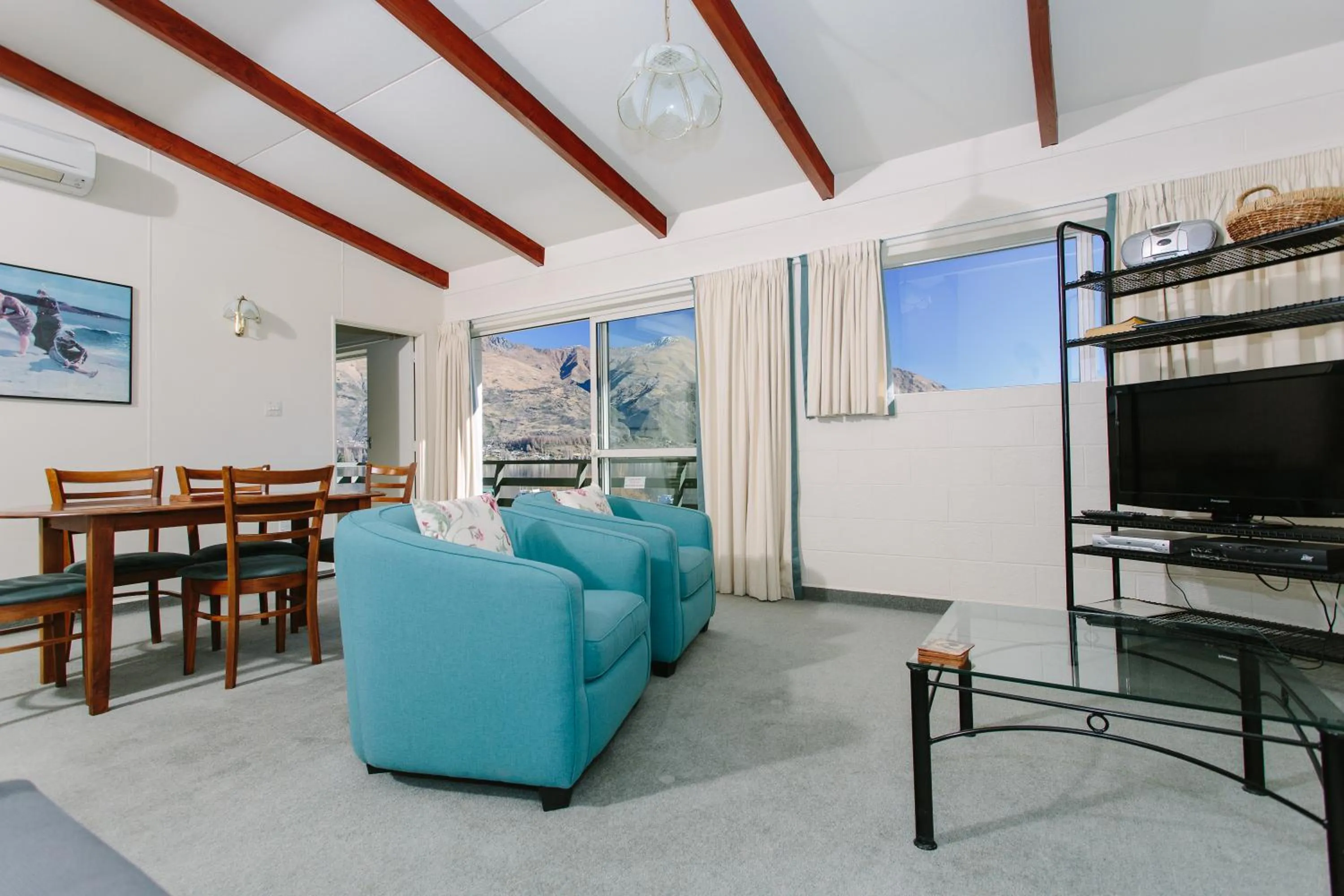 Living room in Panorama Court