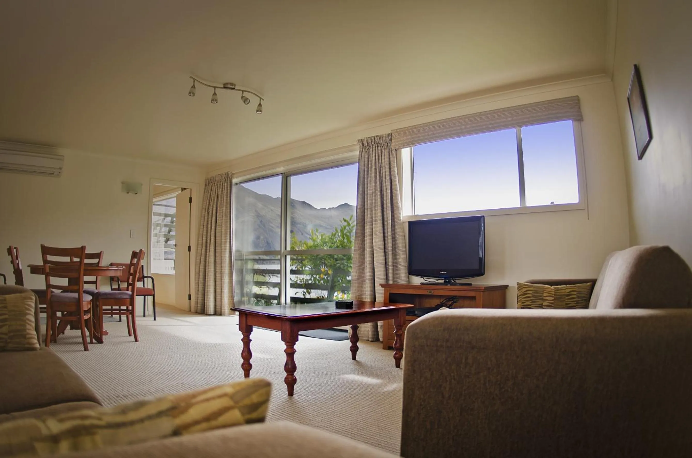 Living room in Panorama Court