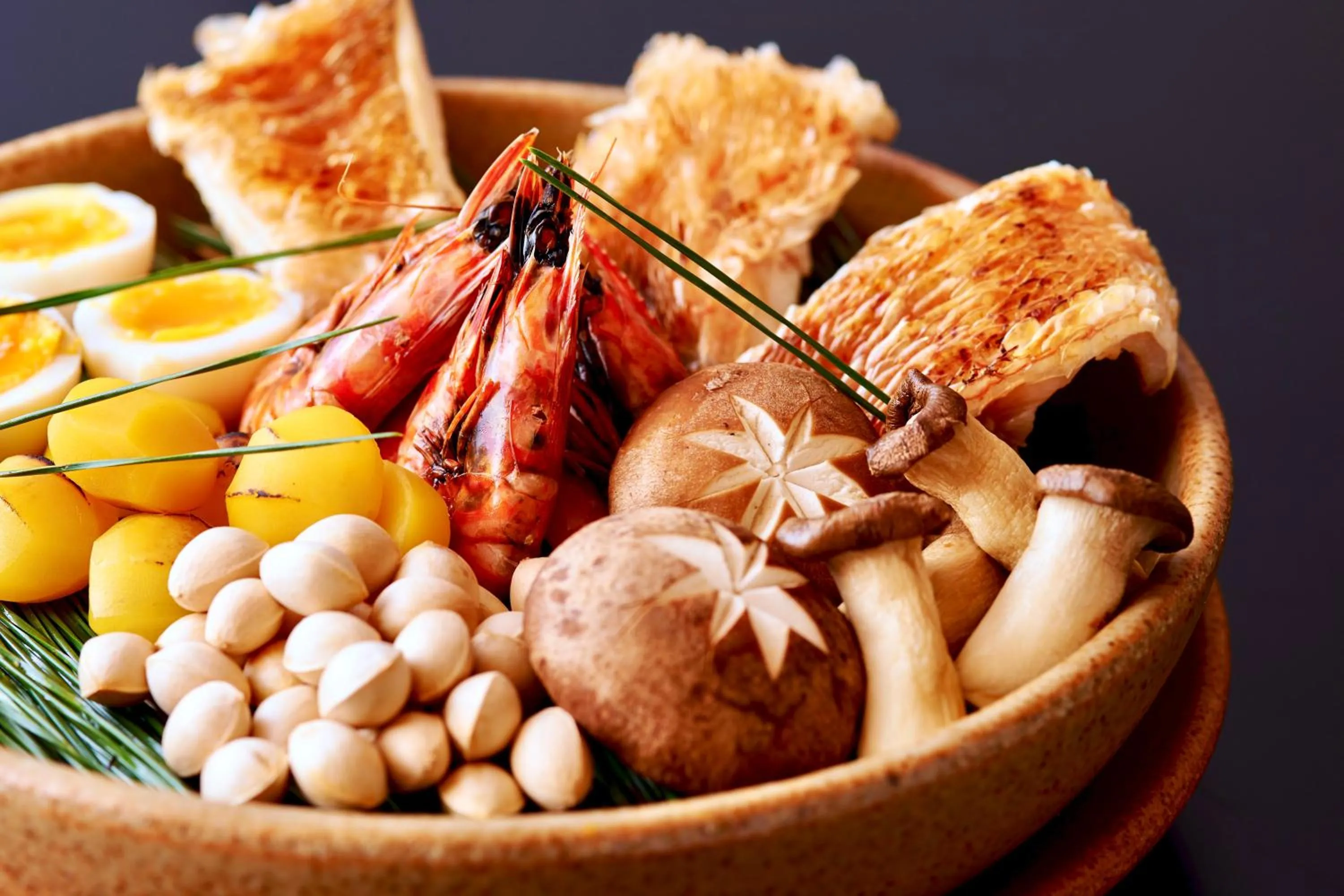 Food close-up in Genmyoan