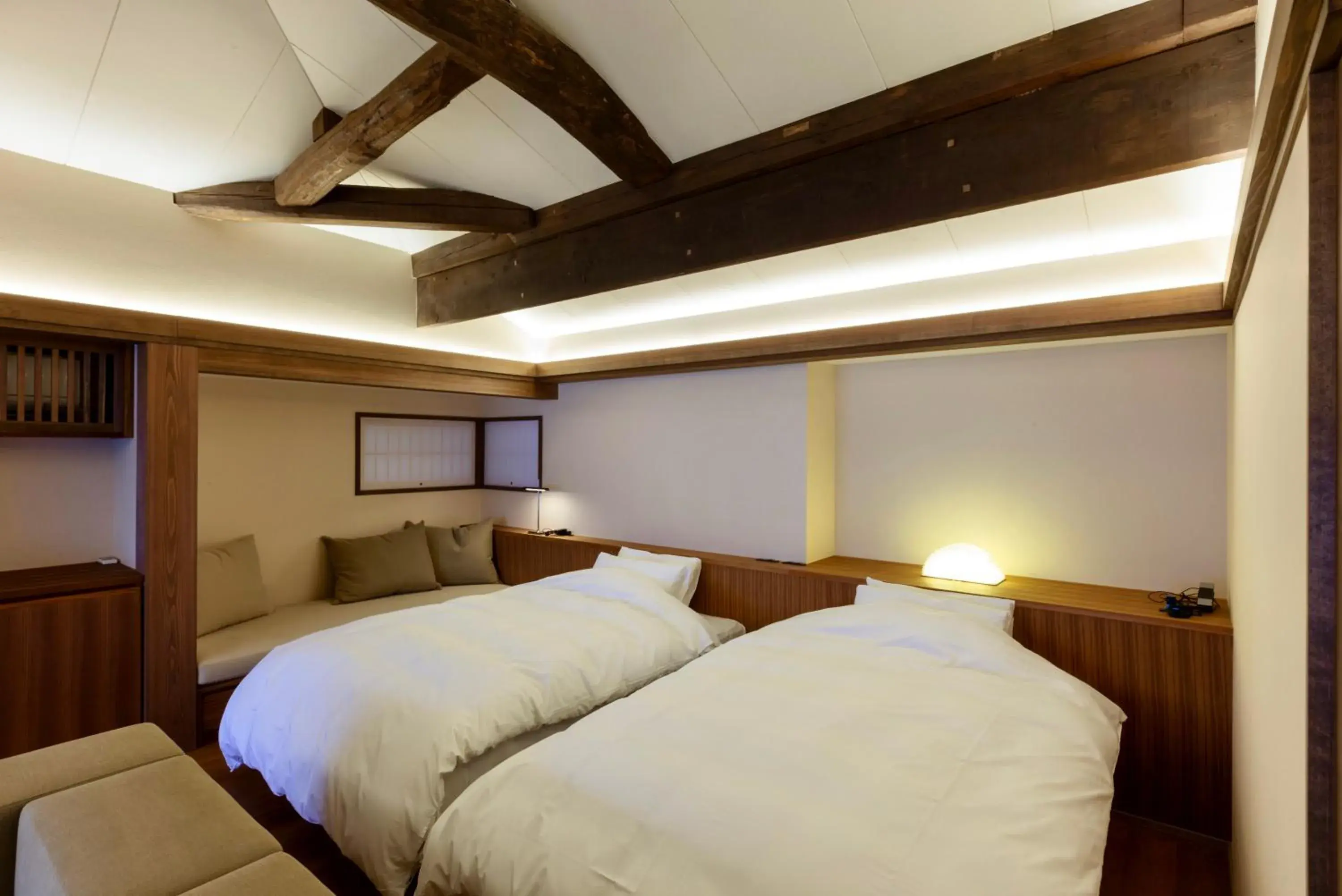 Photo of the whole room, Bed in Genmyoan Photo of the whole room, Bed in Genmyoan