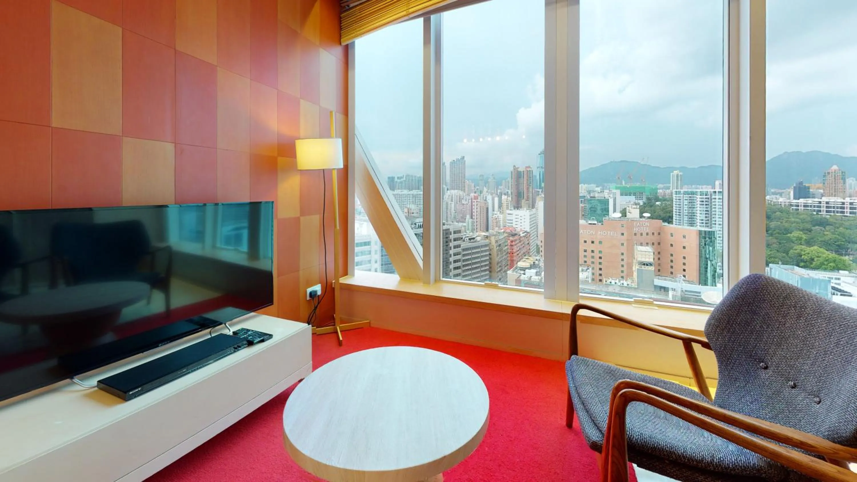 Living room in Hotel Madera Hong Kong