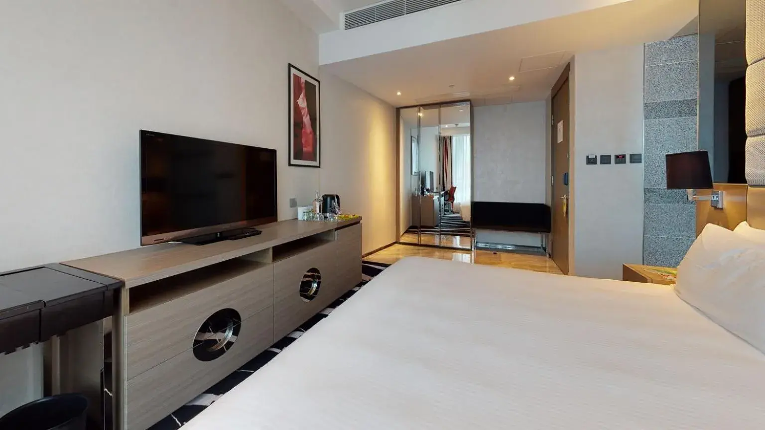 Bed in Hotel Madera Hong Kong Bed in Hotel Madera Hong Kong