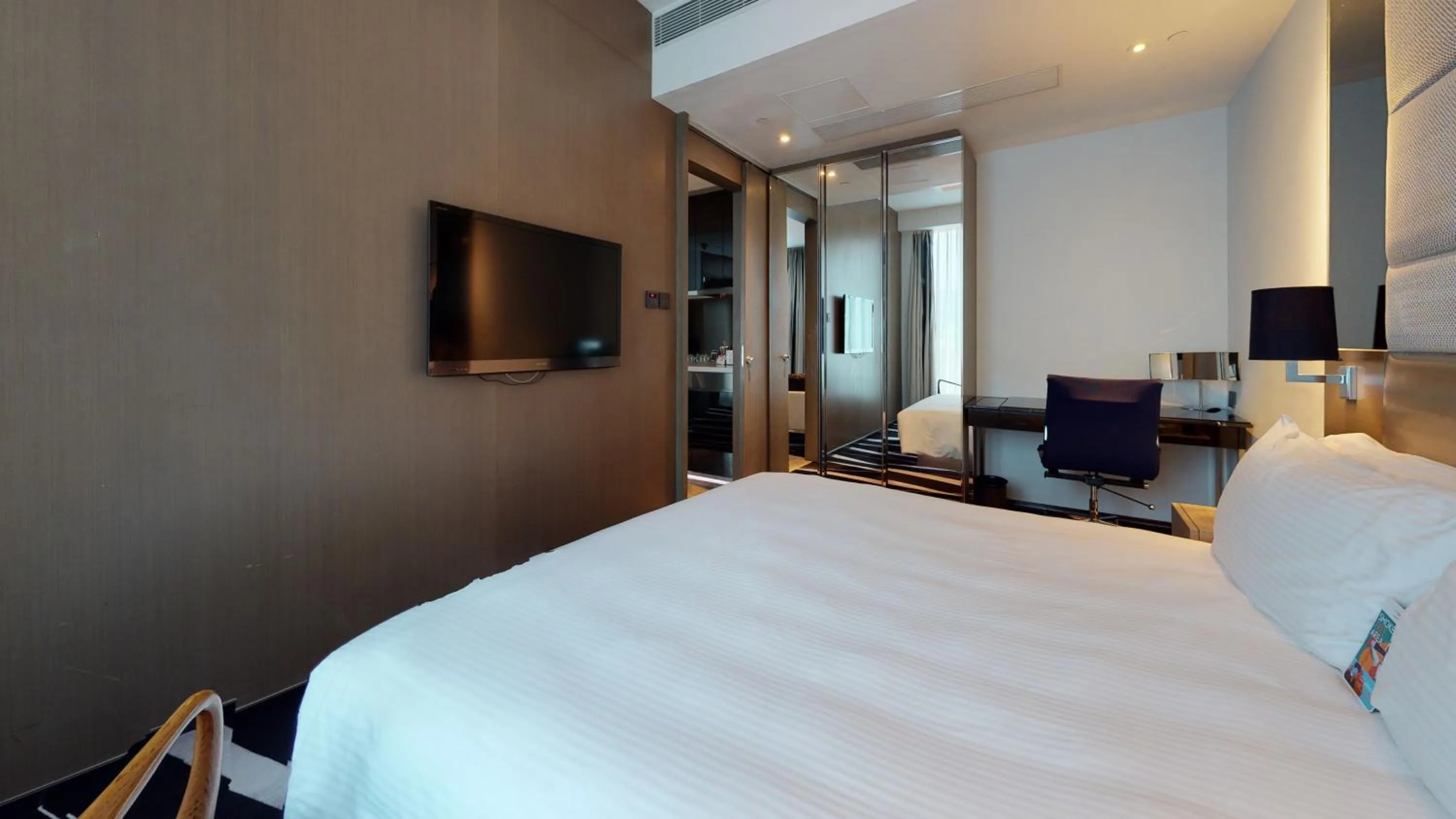 Bed in Hotel Madera Hong Kong