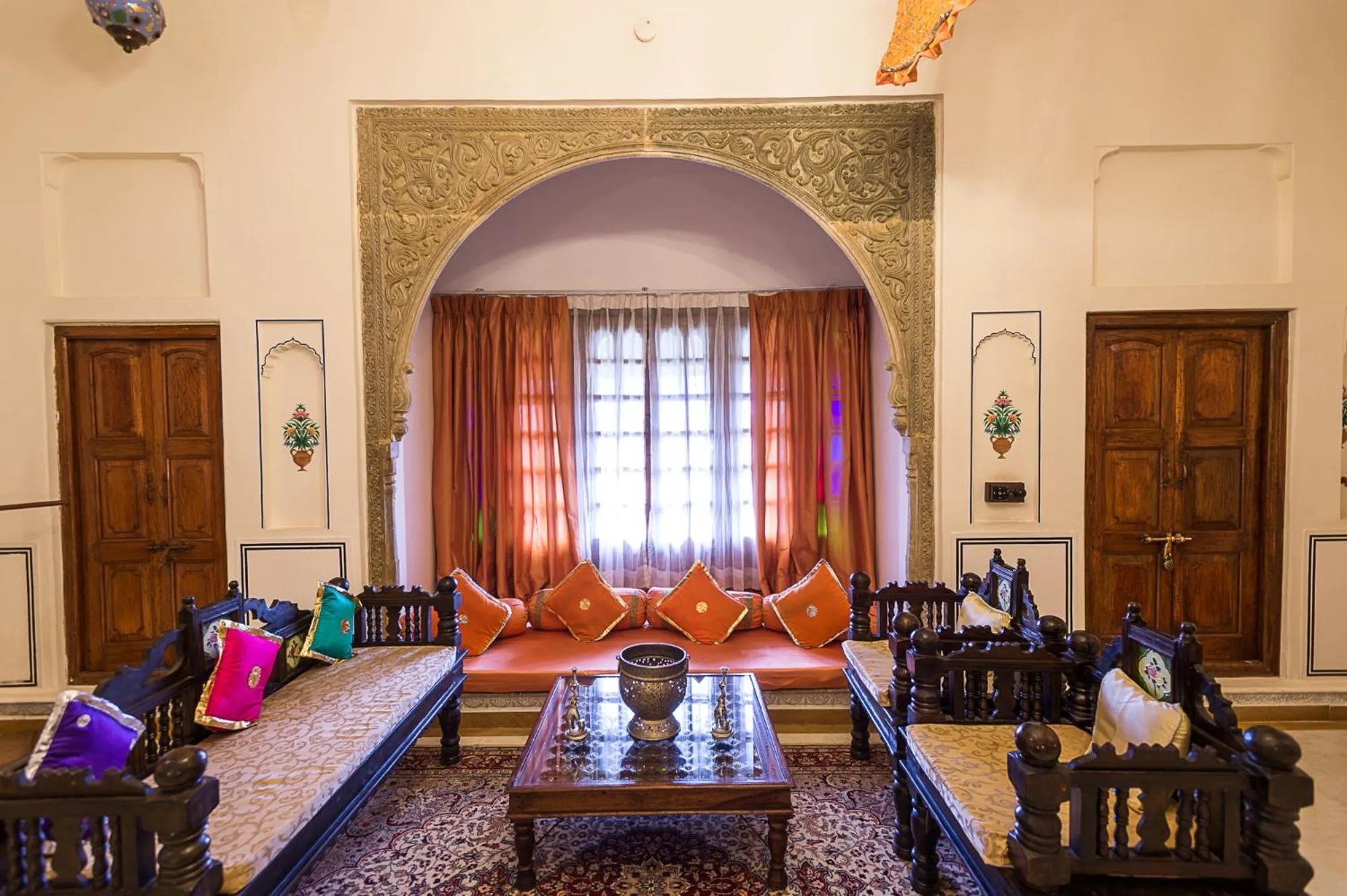 Living room in Fort Barli - A 16th Century Castle