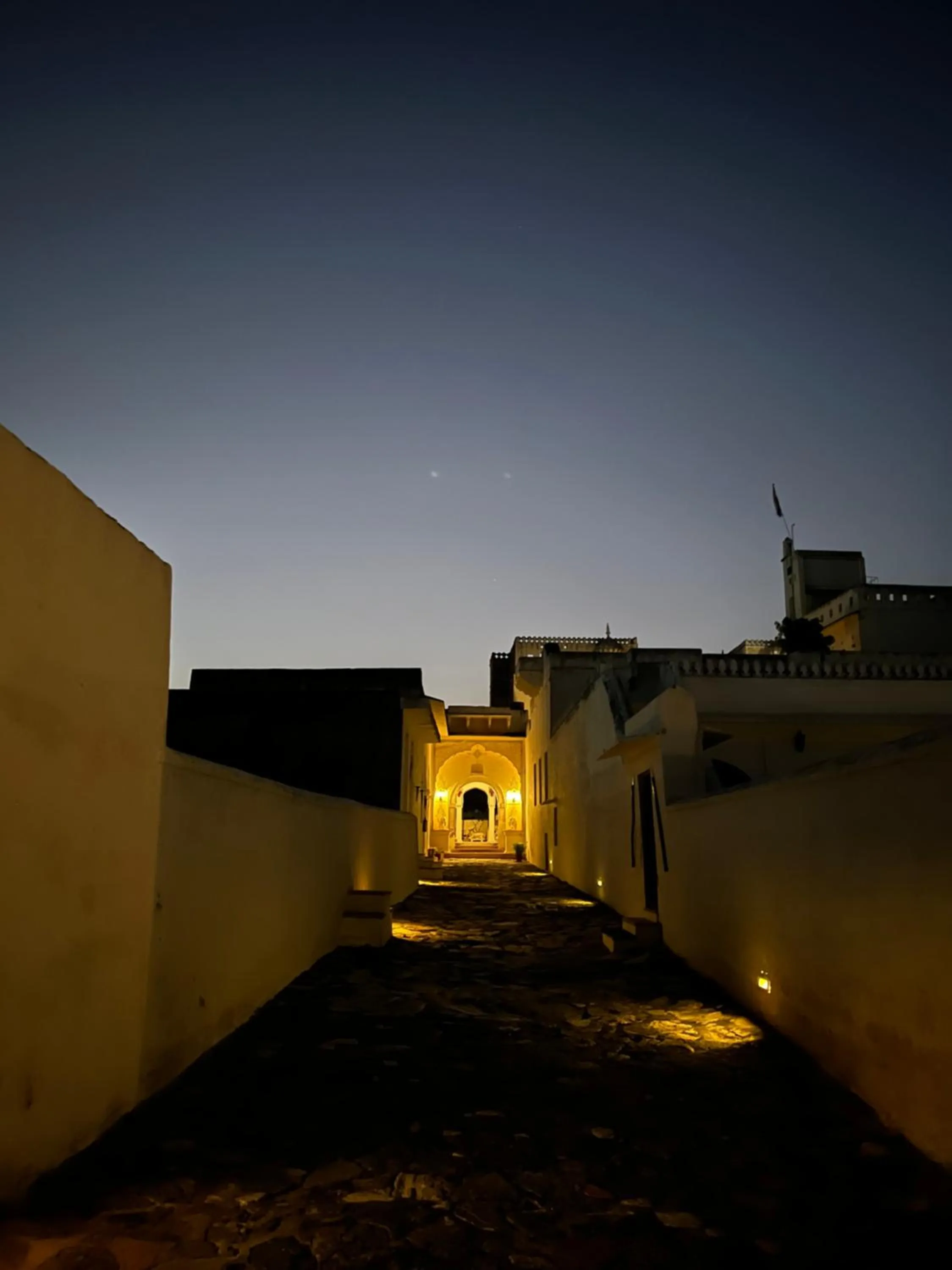 Facade/entrance in Fort Barli - A 16th Century Castle