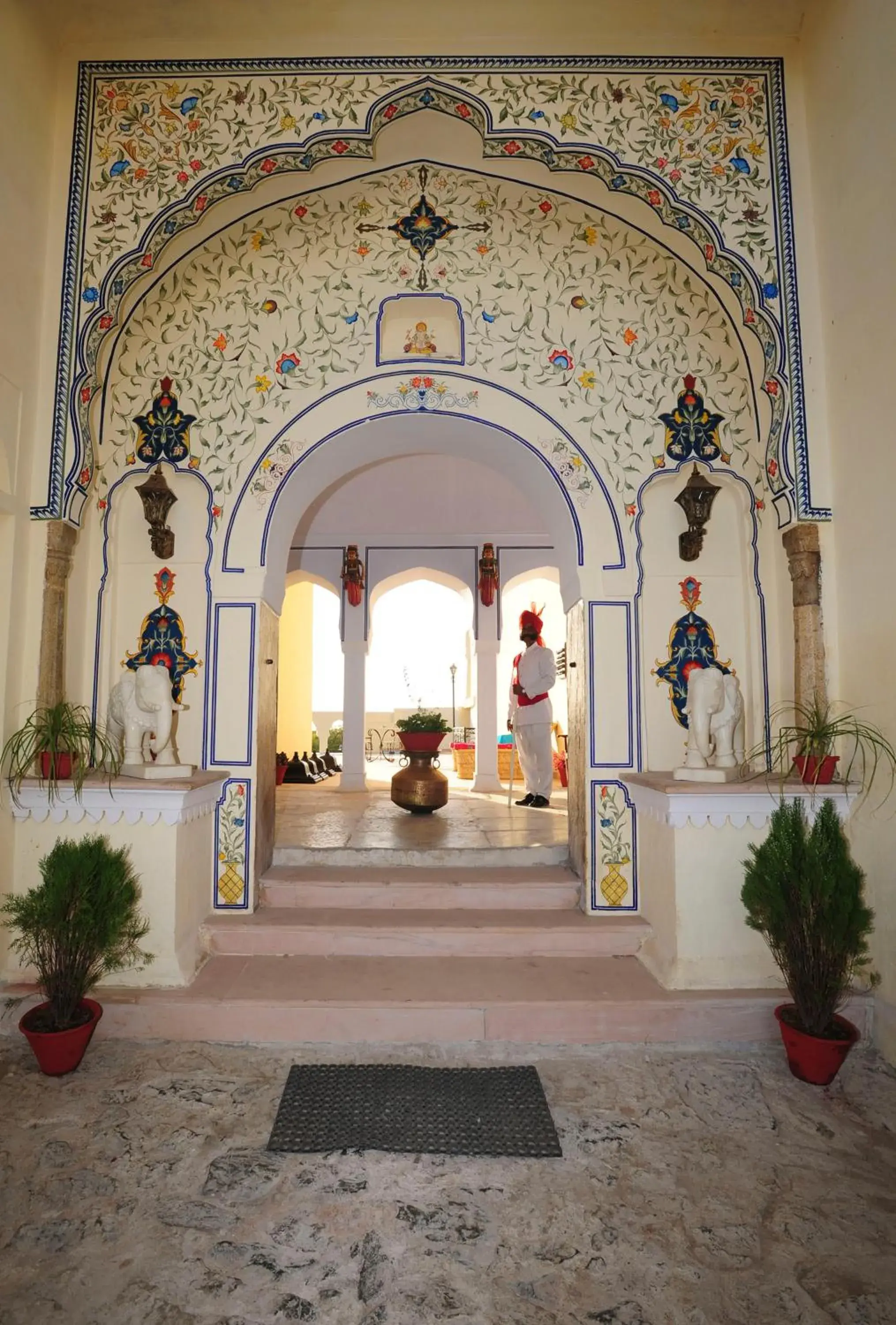 Facade/entrance in Fort Barli - A 16th Century Castle Facade/entrance in Fort Barli - A 16th Century Castle