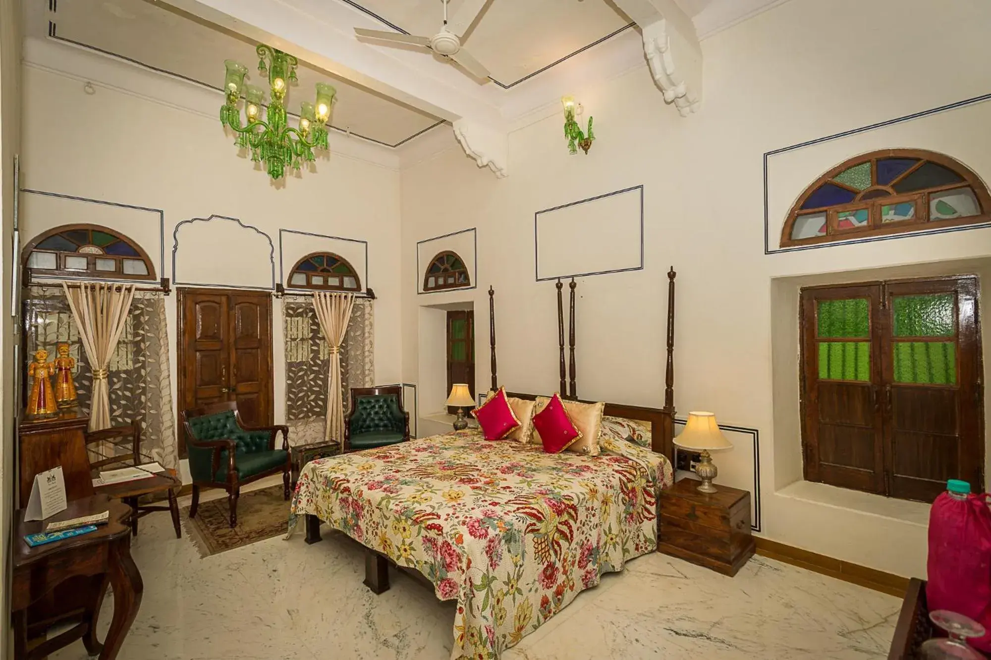 Bedroom, Bed in Fort Barli - A 16th Century Castle Bedroom, Bed in Fort Barli - A 16th Century Castle