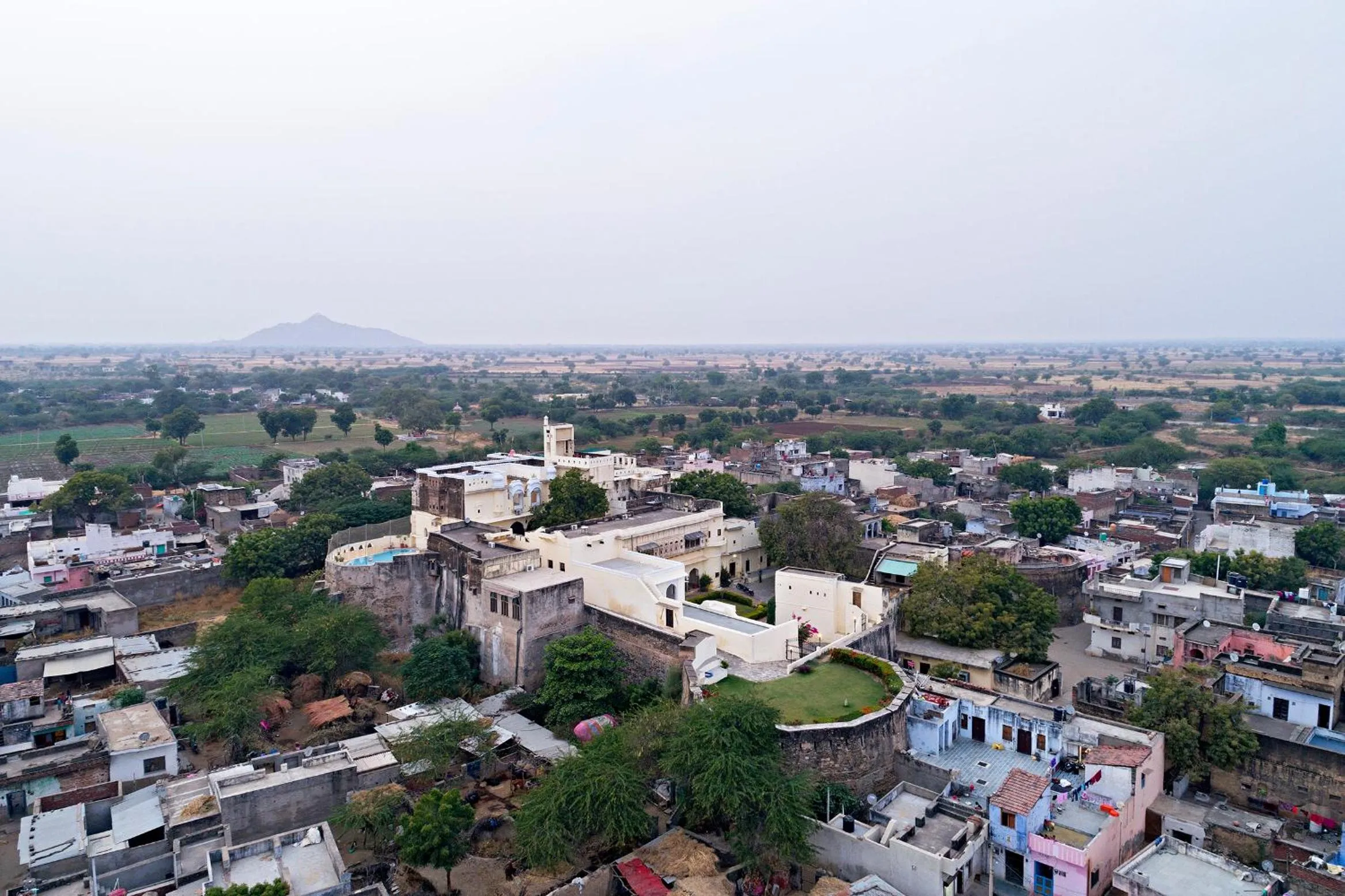 Bird's eye view in Fort Barli - A 16th Century Castle