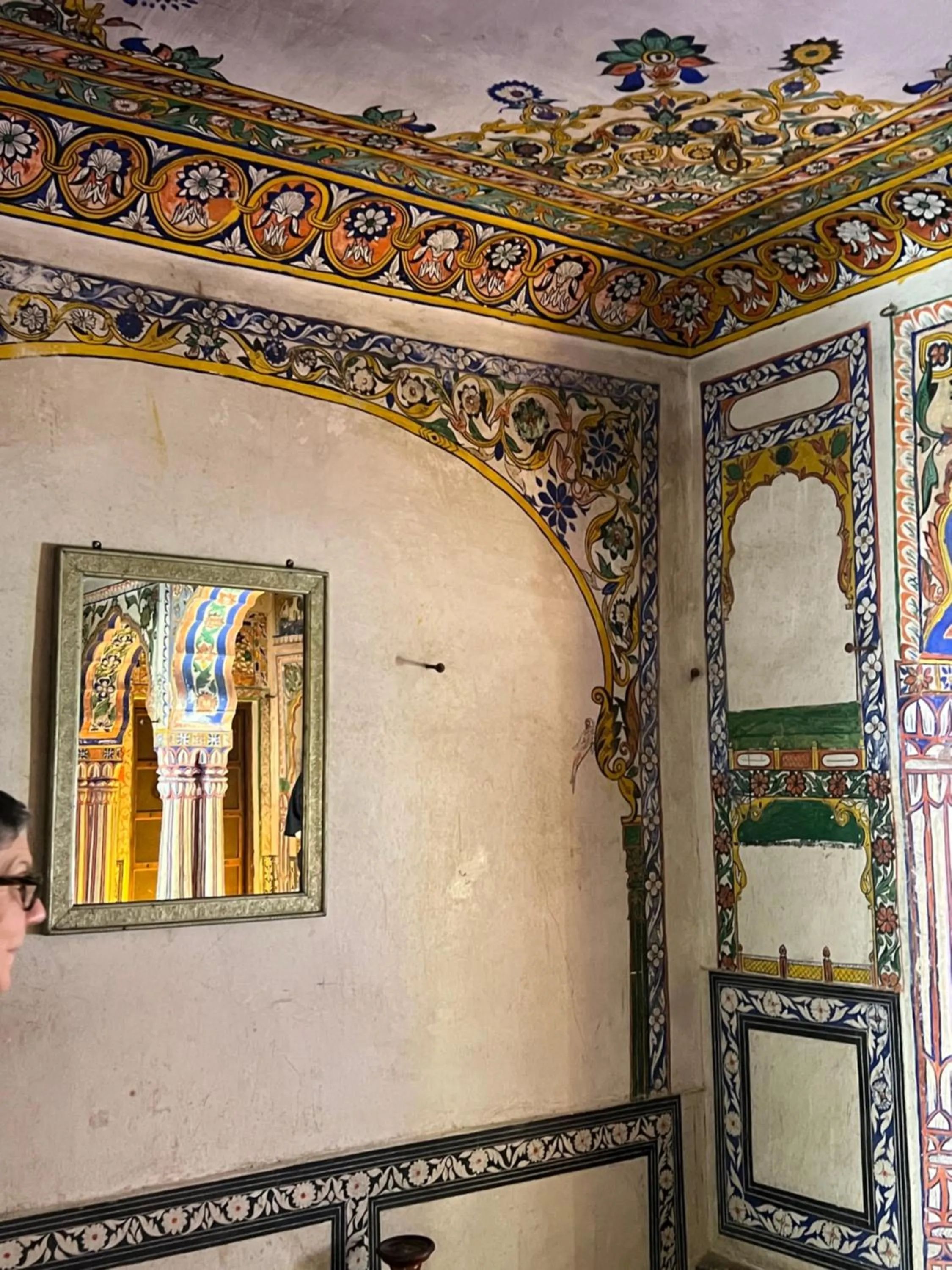 Decorative detail in Fort Barli - A 16th Century Castle