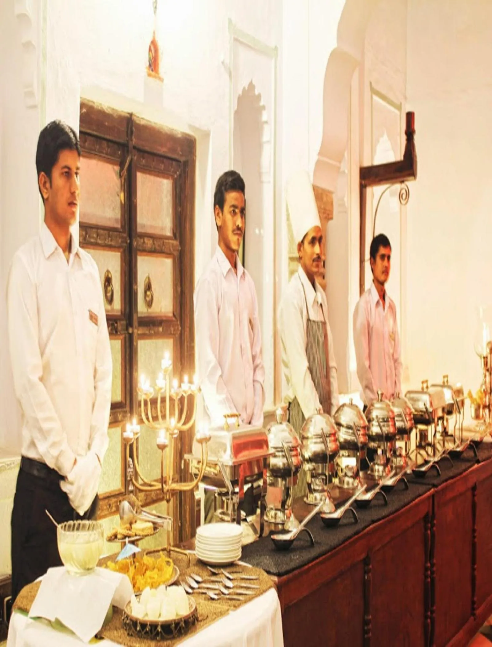 Staff in Fort Barli - A 16th Century Castle