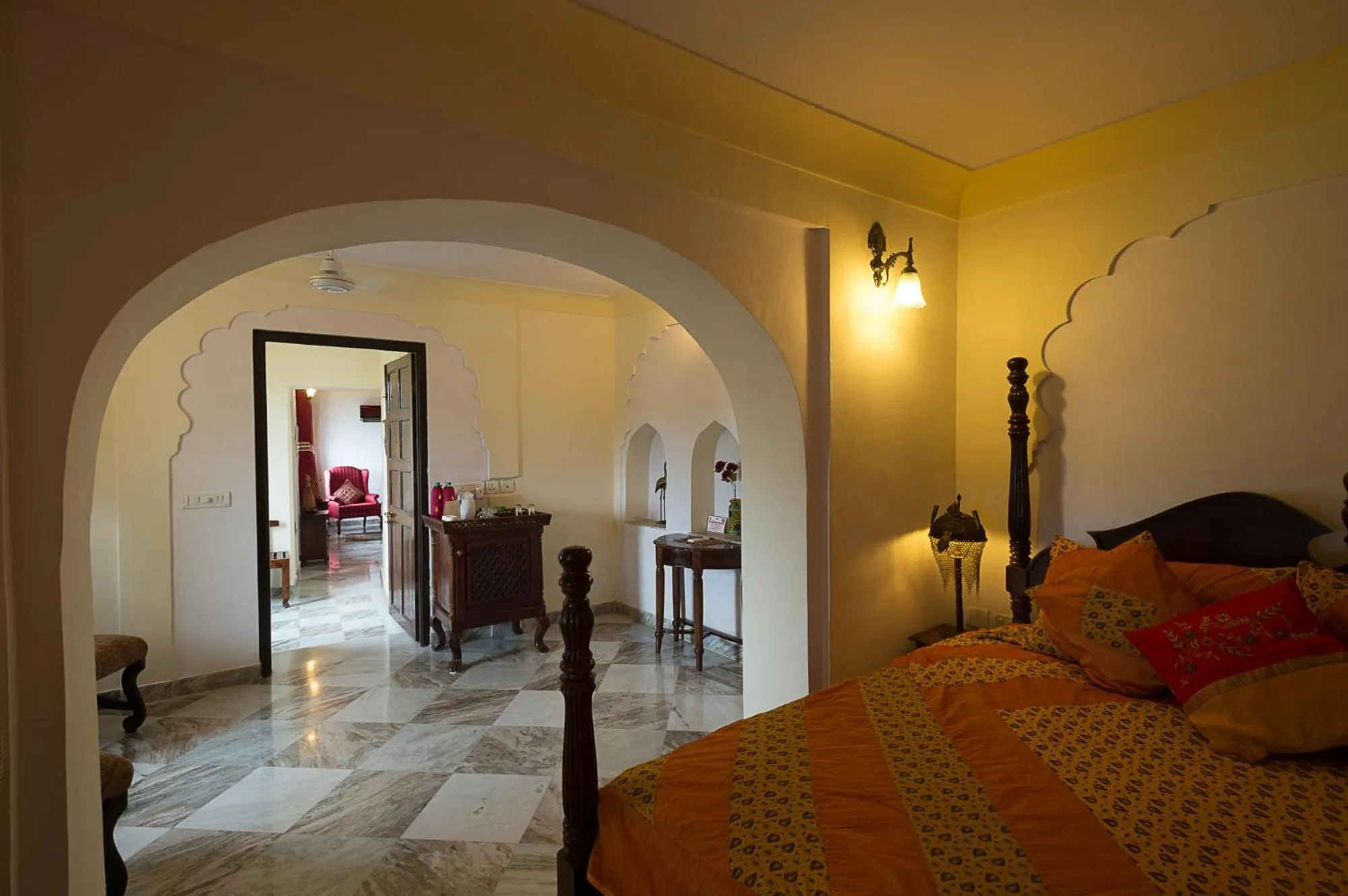 Photo of the whole room, Bed in Fort Barli - A 16th Century Castle