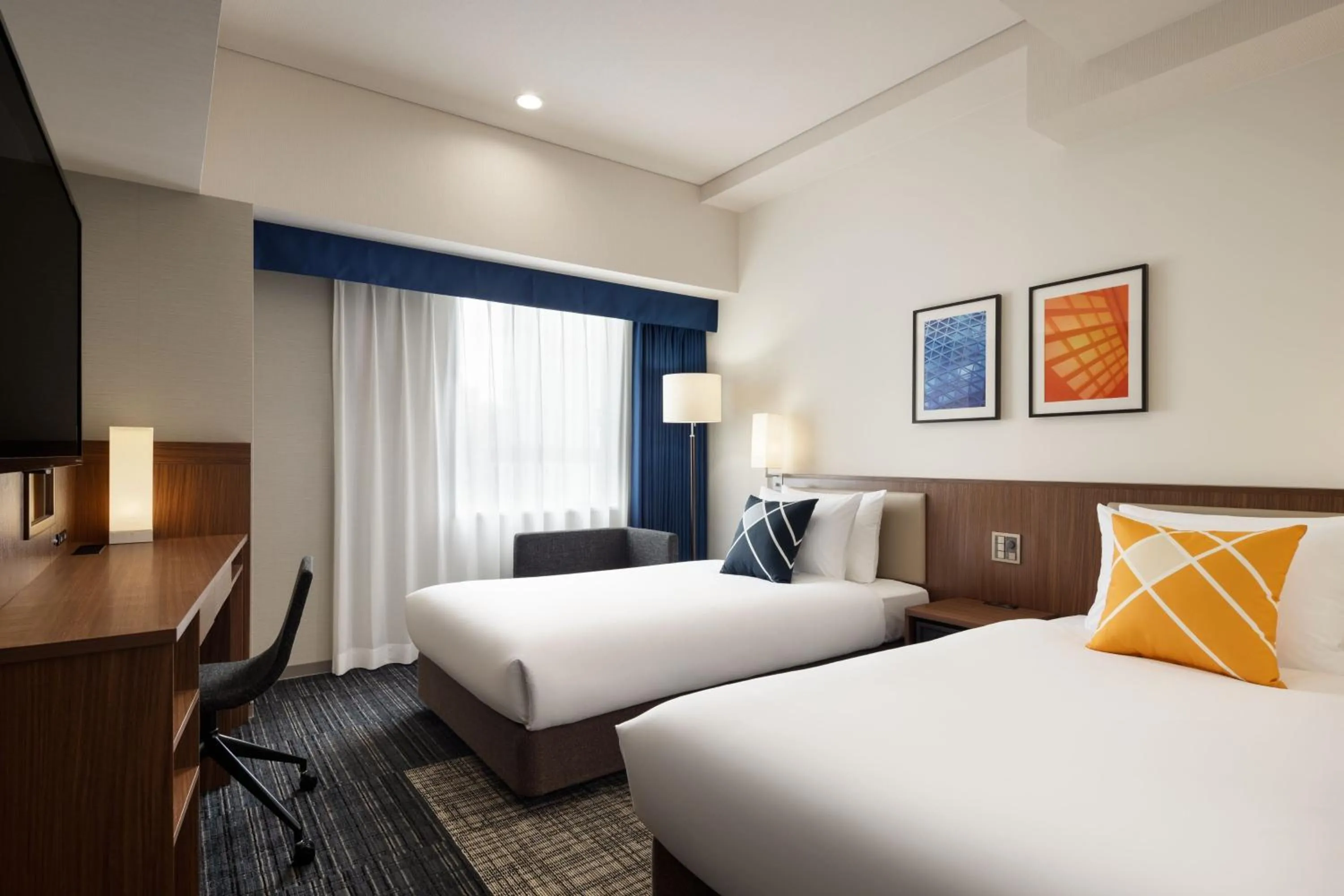 Photo of the whole room, Bed in Four Points Flex by Sheraton Nagoya Station