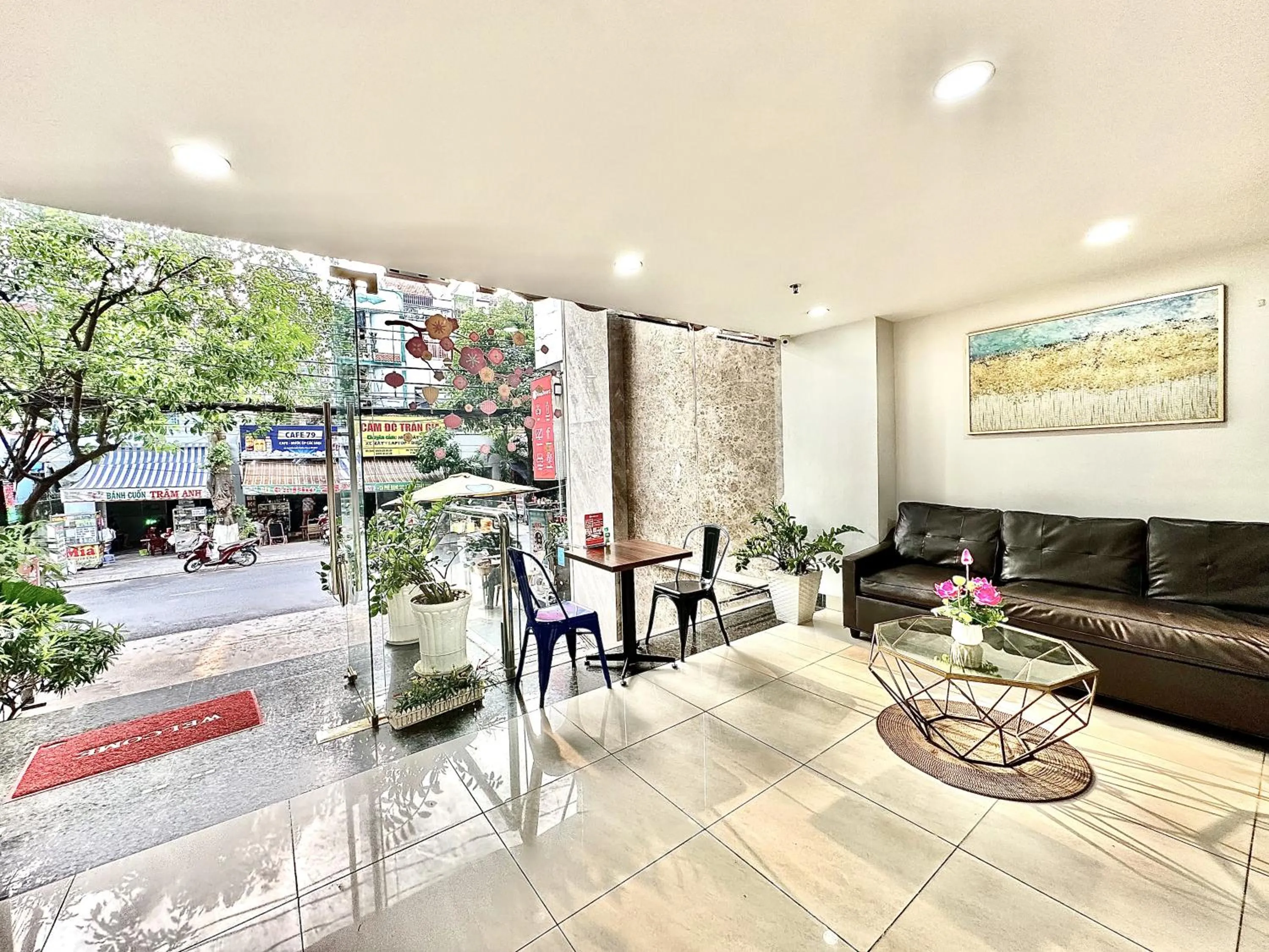 Lobby or reception in The Jade Hotel near Tan Son Nhat Airport