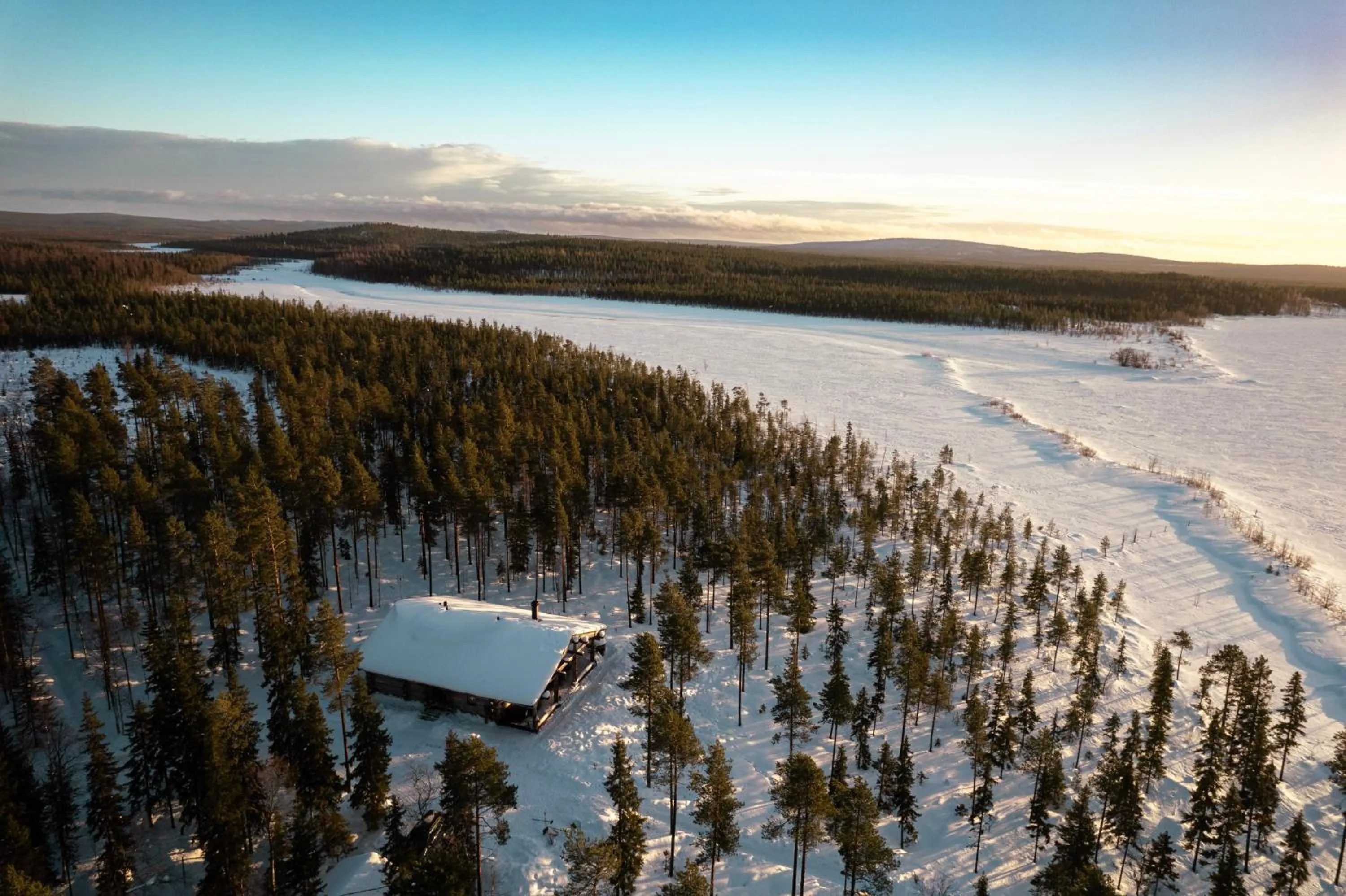 Winter in Napapiirin Järvilomat
