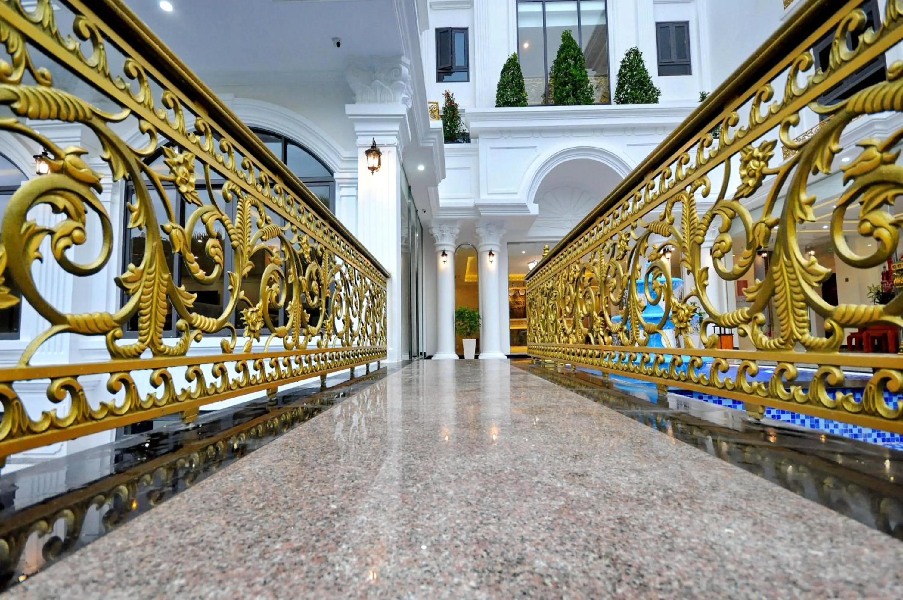 Property building in Crown Nguyen Hoang Hotel