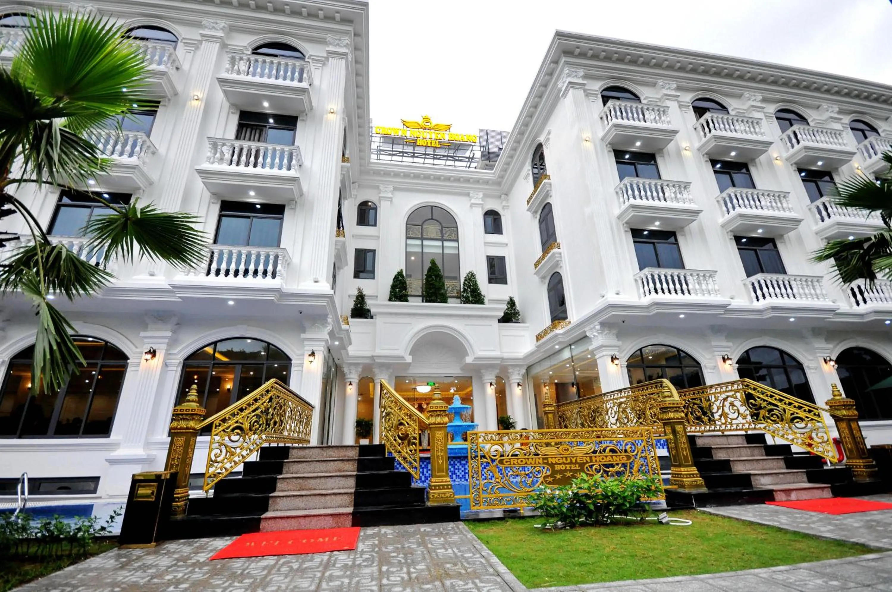 Property building in Crown Nguyen Hoang Hotel