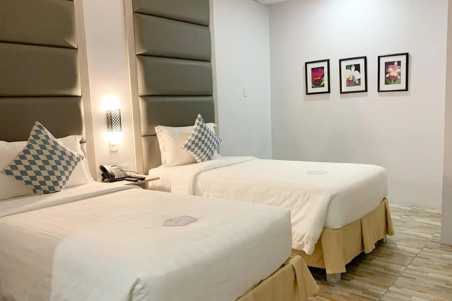 Bed in Amethyst Boutique Hotel Cebu powered by Cocotel Bed in Amethyst Boutique Hotel Cebu powered by Cocotel