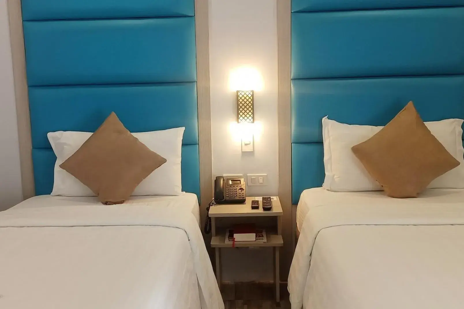 Bed in Amethyst Boutique Hotel Cebu powered by Cocotel Bed in Amethyst Boutique Hotel Cebu powered by Cocotel