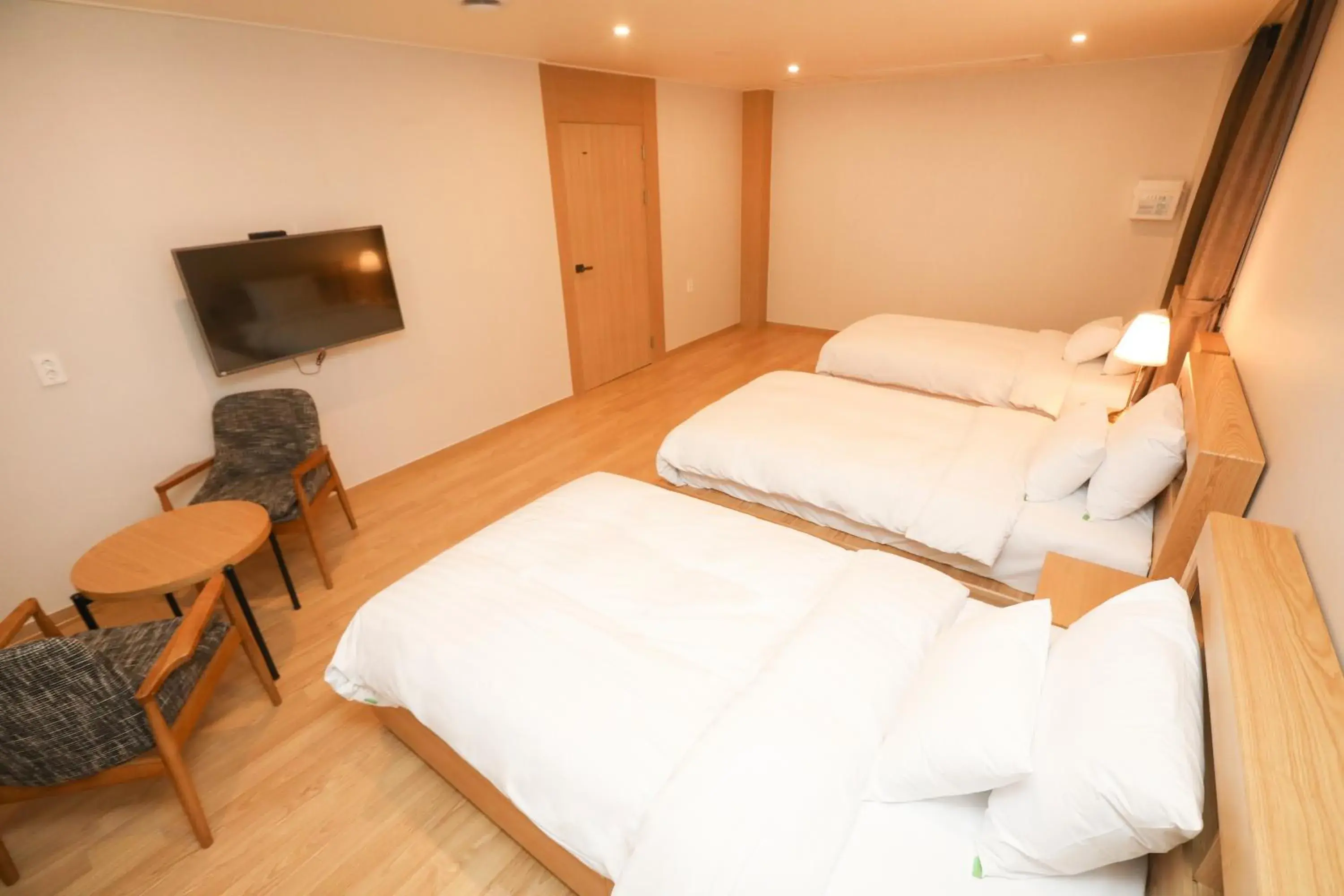 Bed in Daedunsan Hotel Bed in Daedunsan Hotel