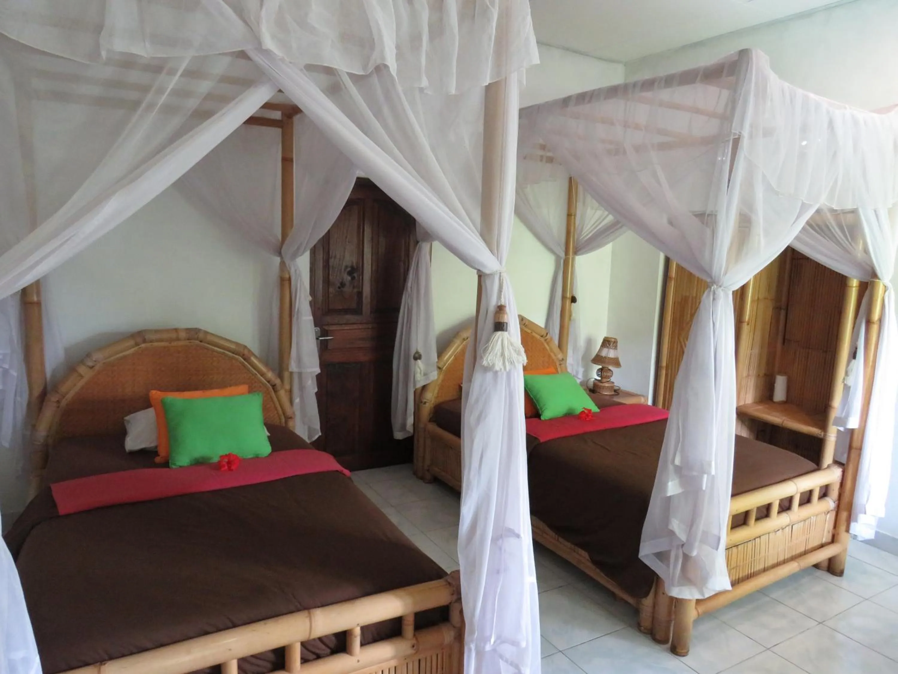 Bed in Great Mountain Views Villa Resort