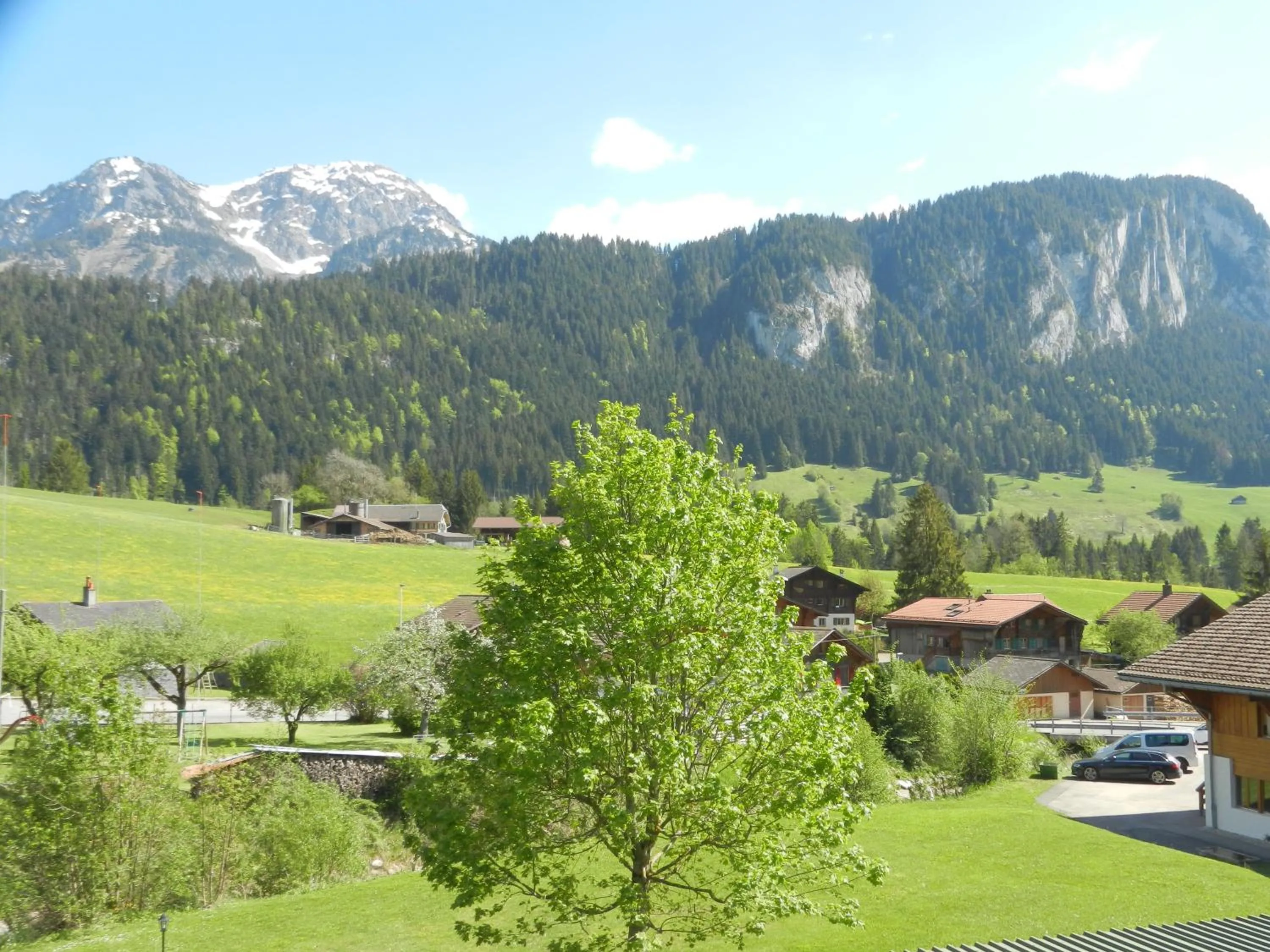 Mountain view in Hotel Roc et Neige