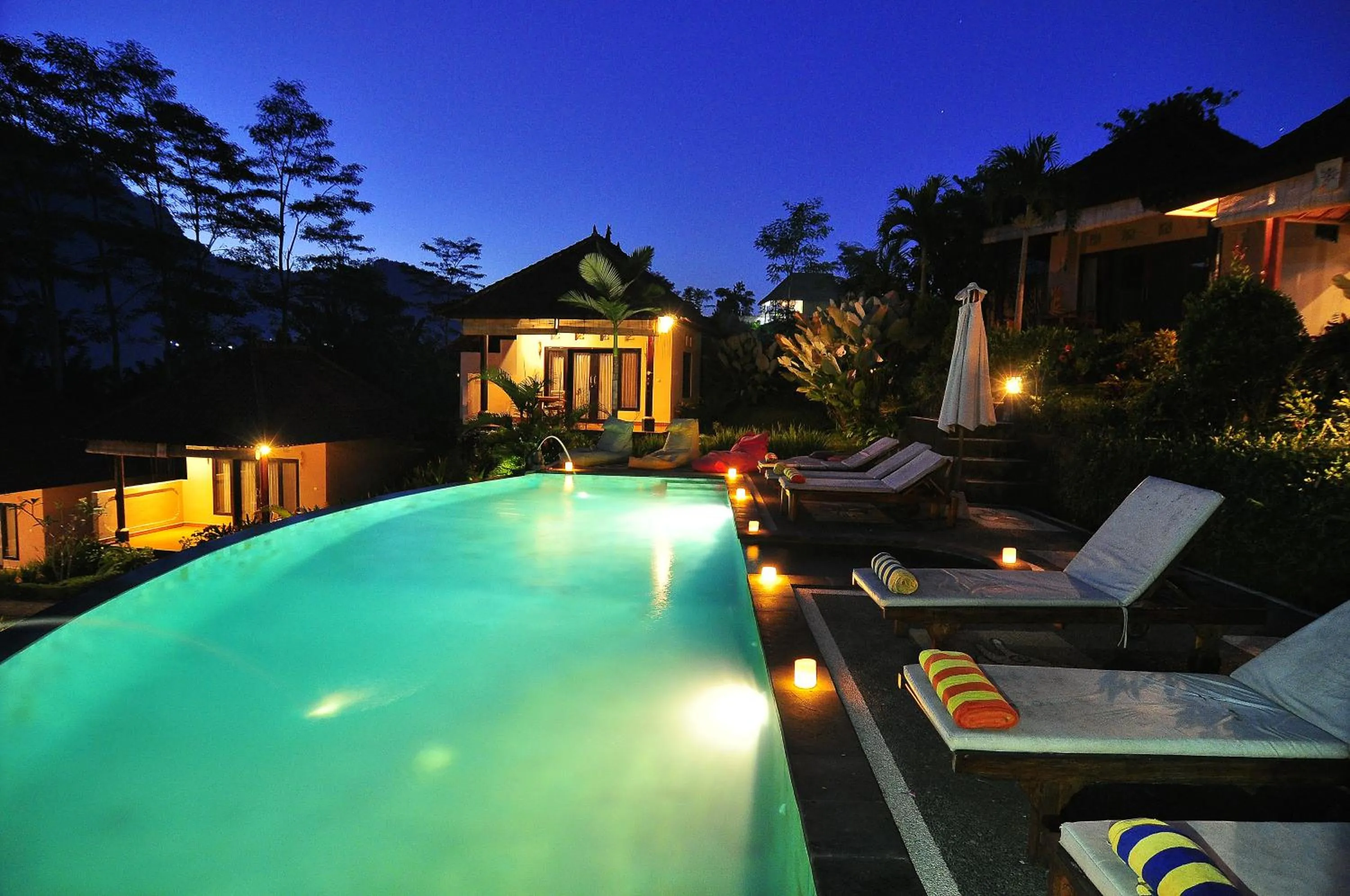Pool view in Arta Nadi Villa