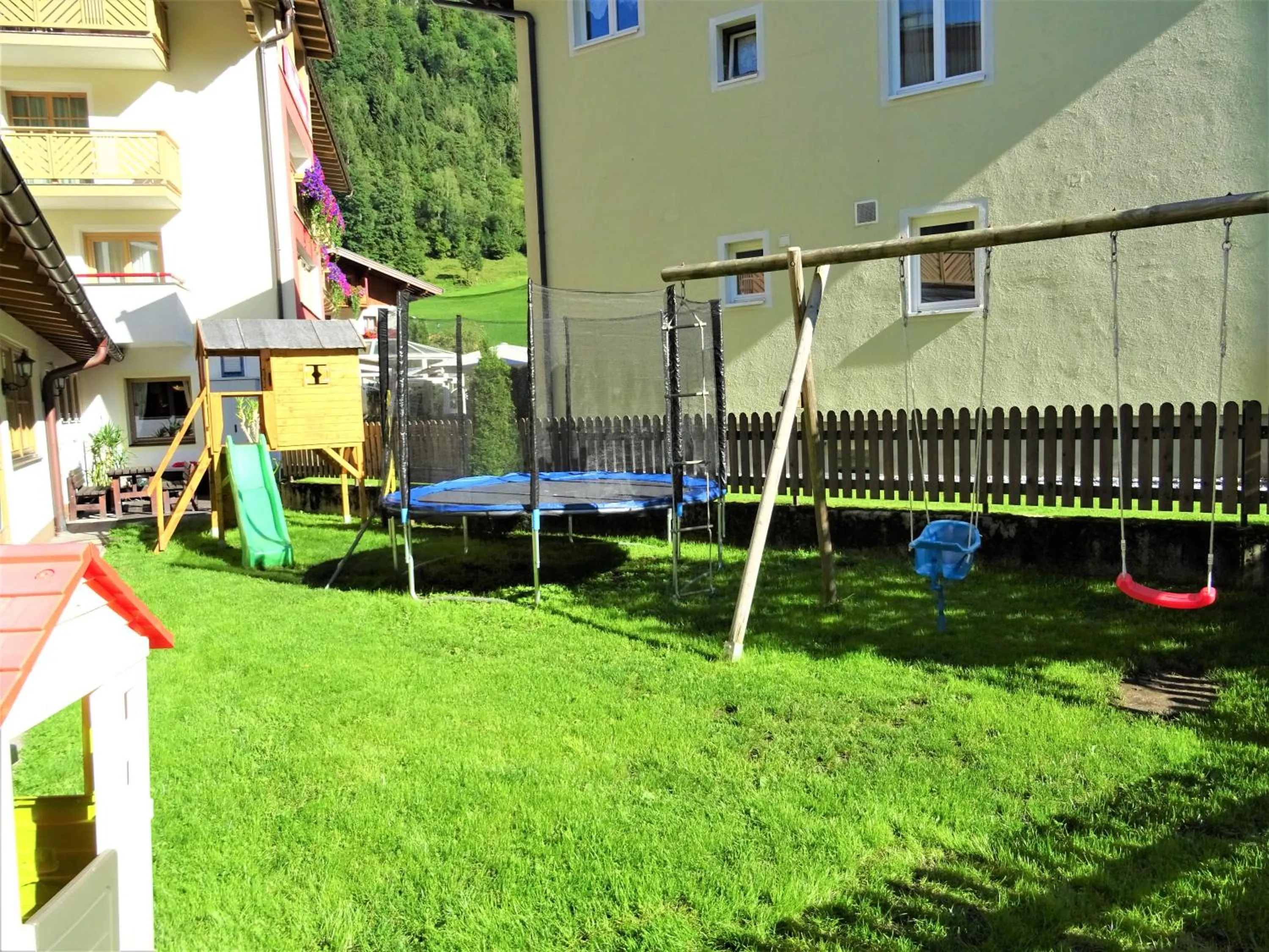 Children play ground in Hotel Römerhof