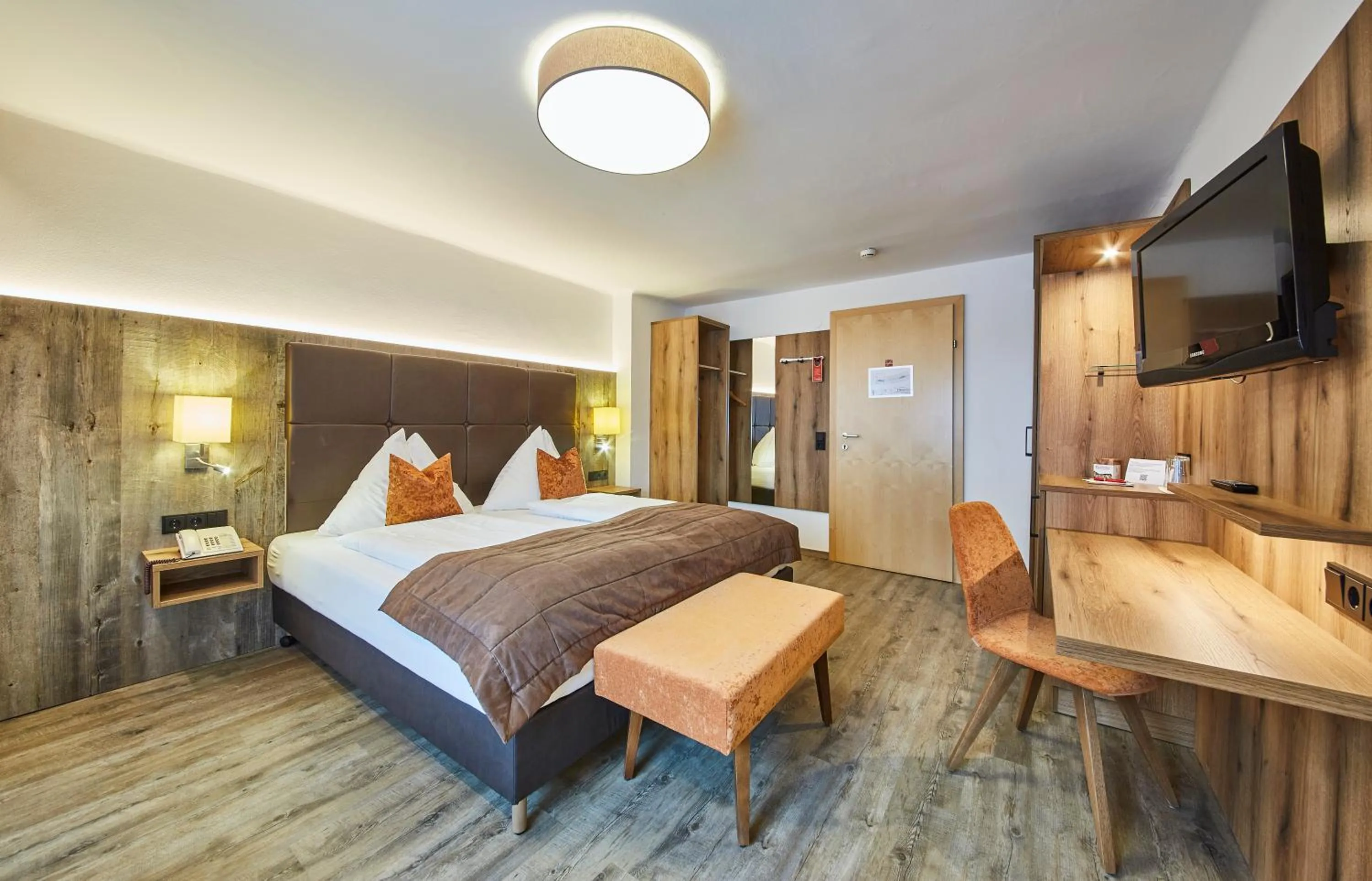 Bed in Hotel Römerhof