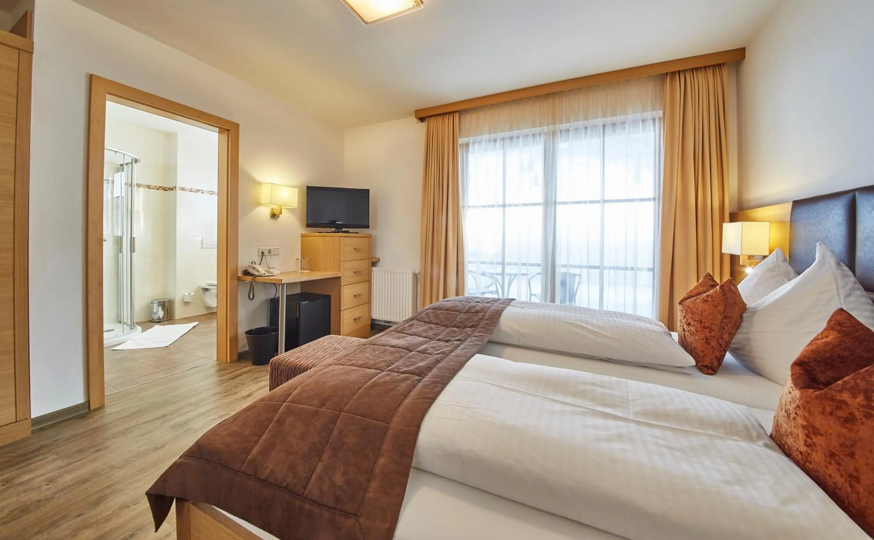 Bed in Hotel Römerhof