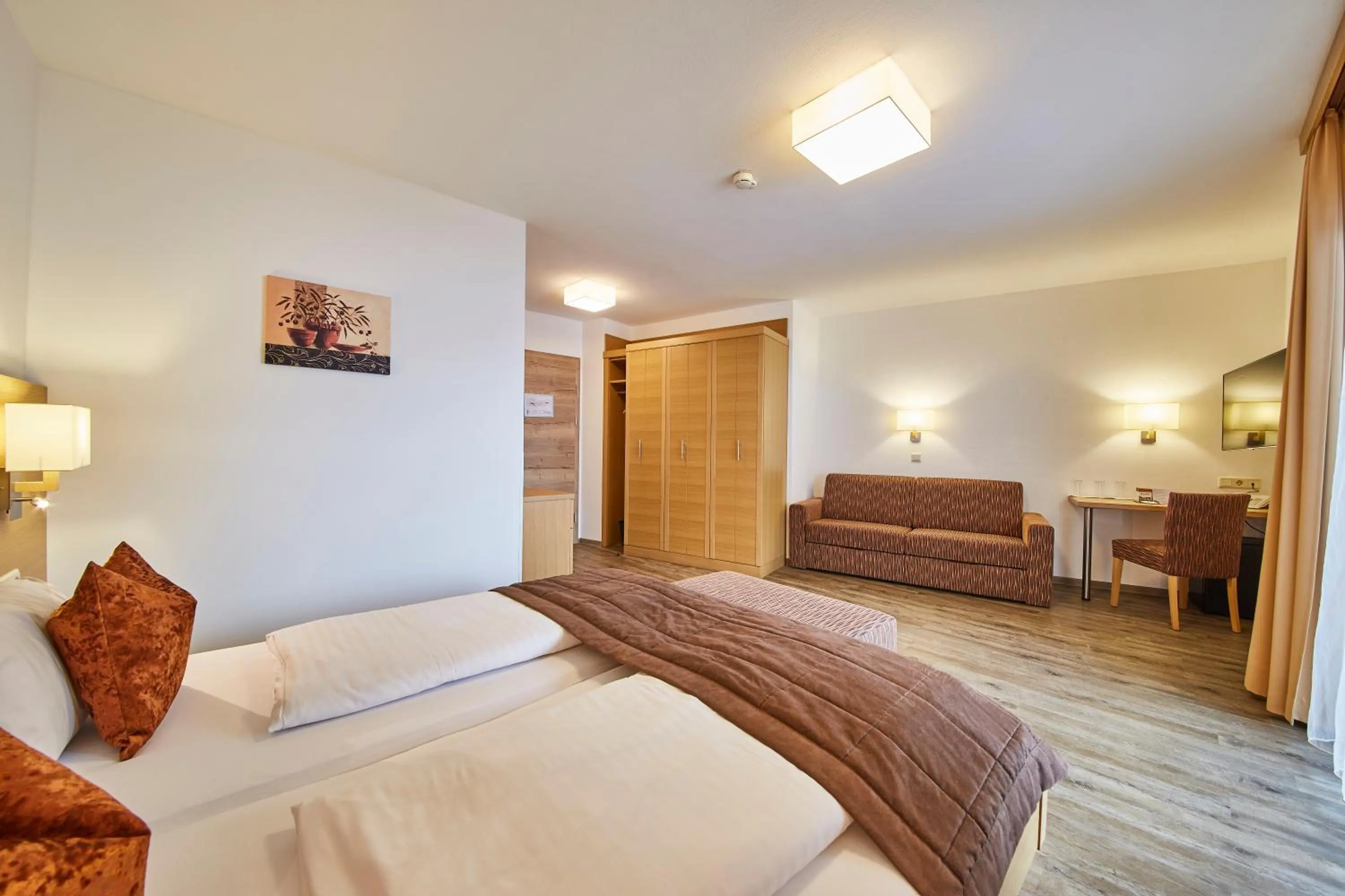 Bed in Hotel Römerhof