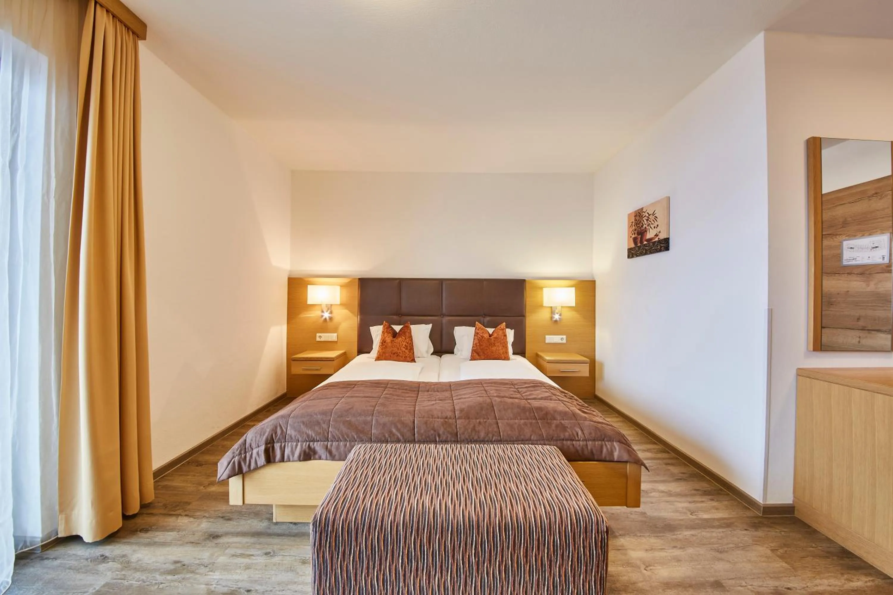 Bed in Hotel Römerhof