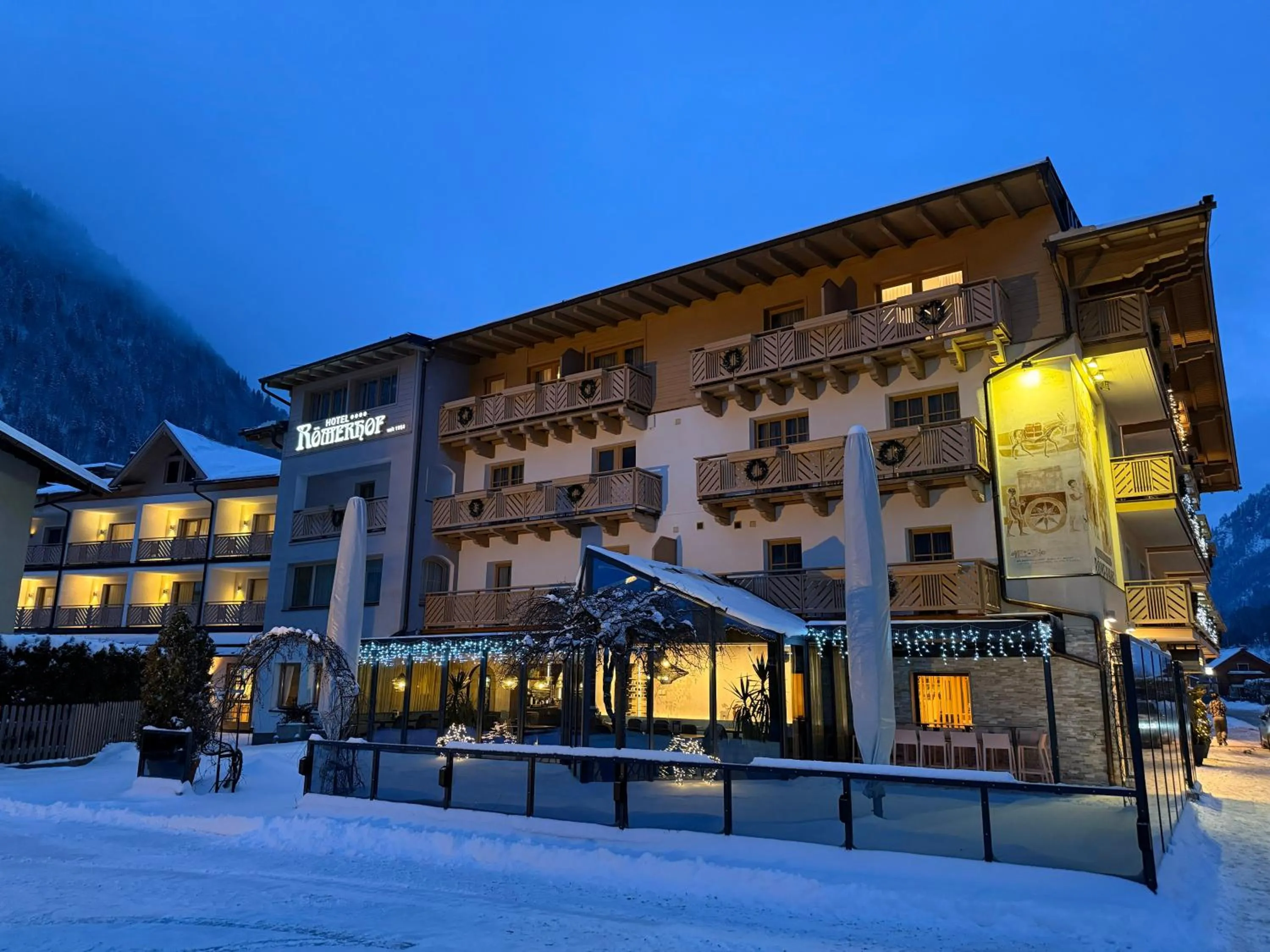 Facade/entrance in Hotel Römerhof