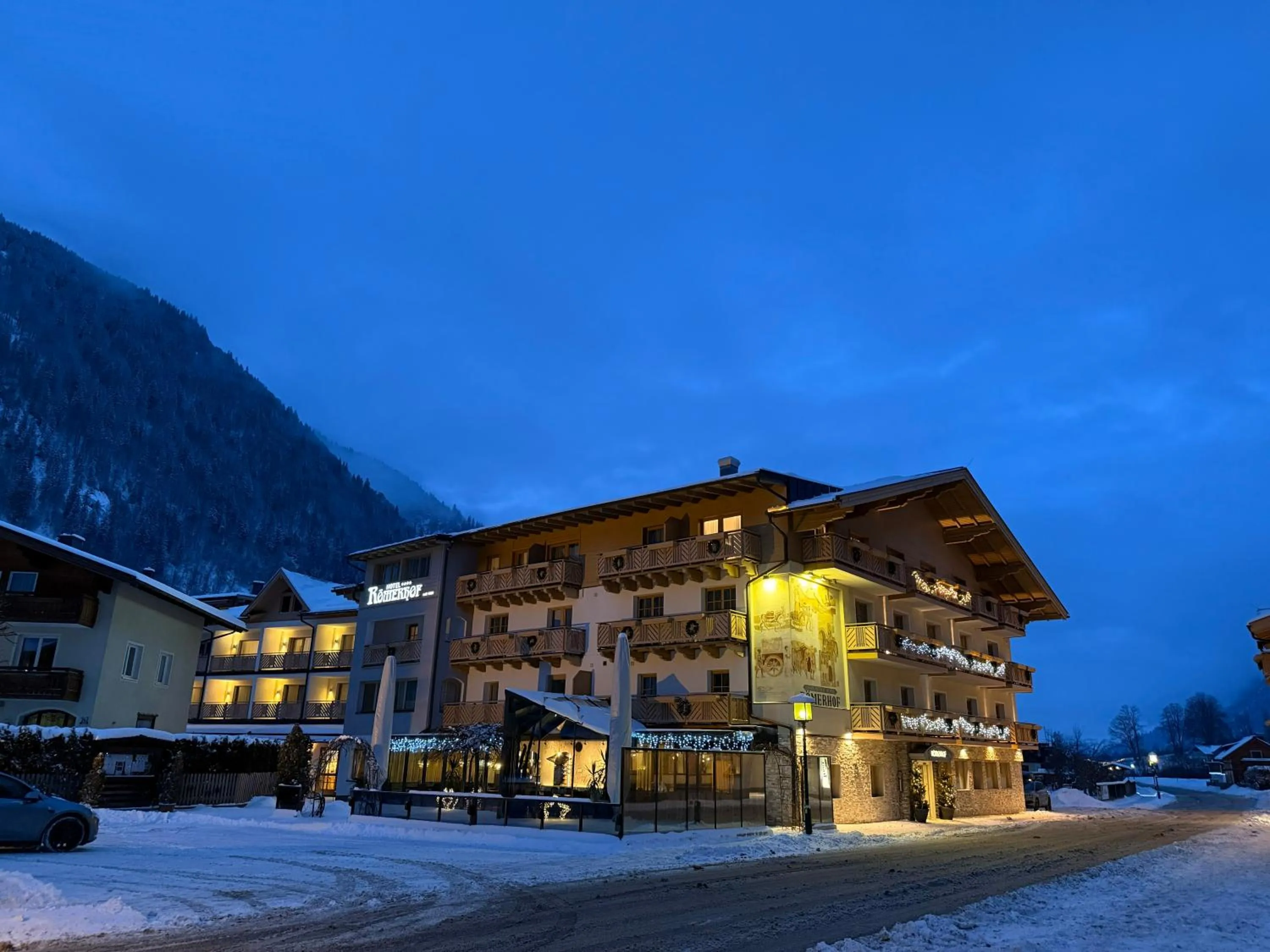 Facade/entrance in Hotel Römerhof