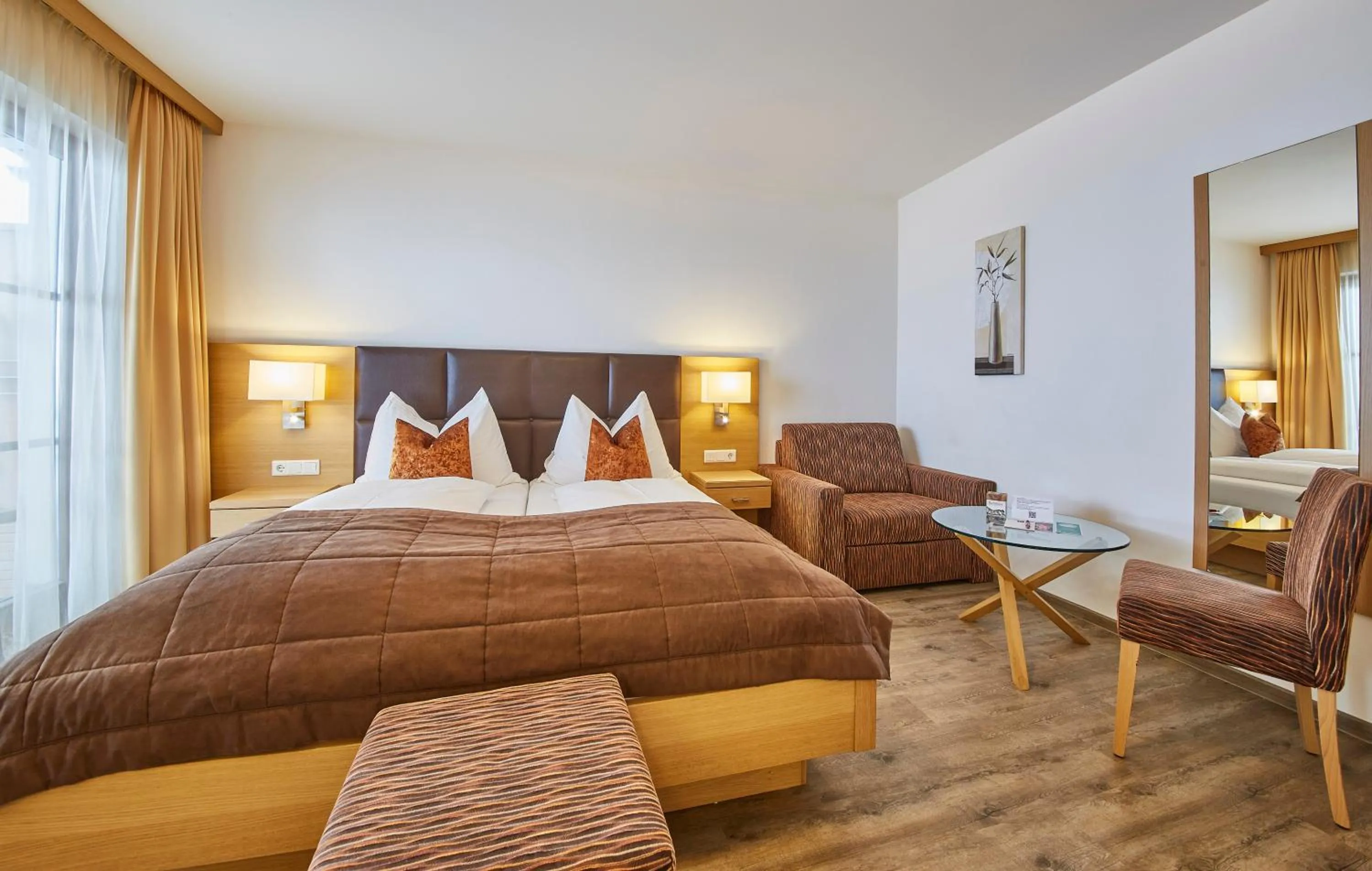 Bed in Hotel Römerhof