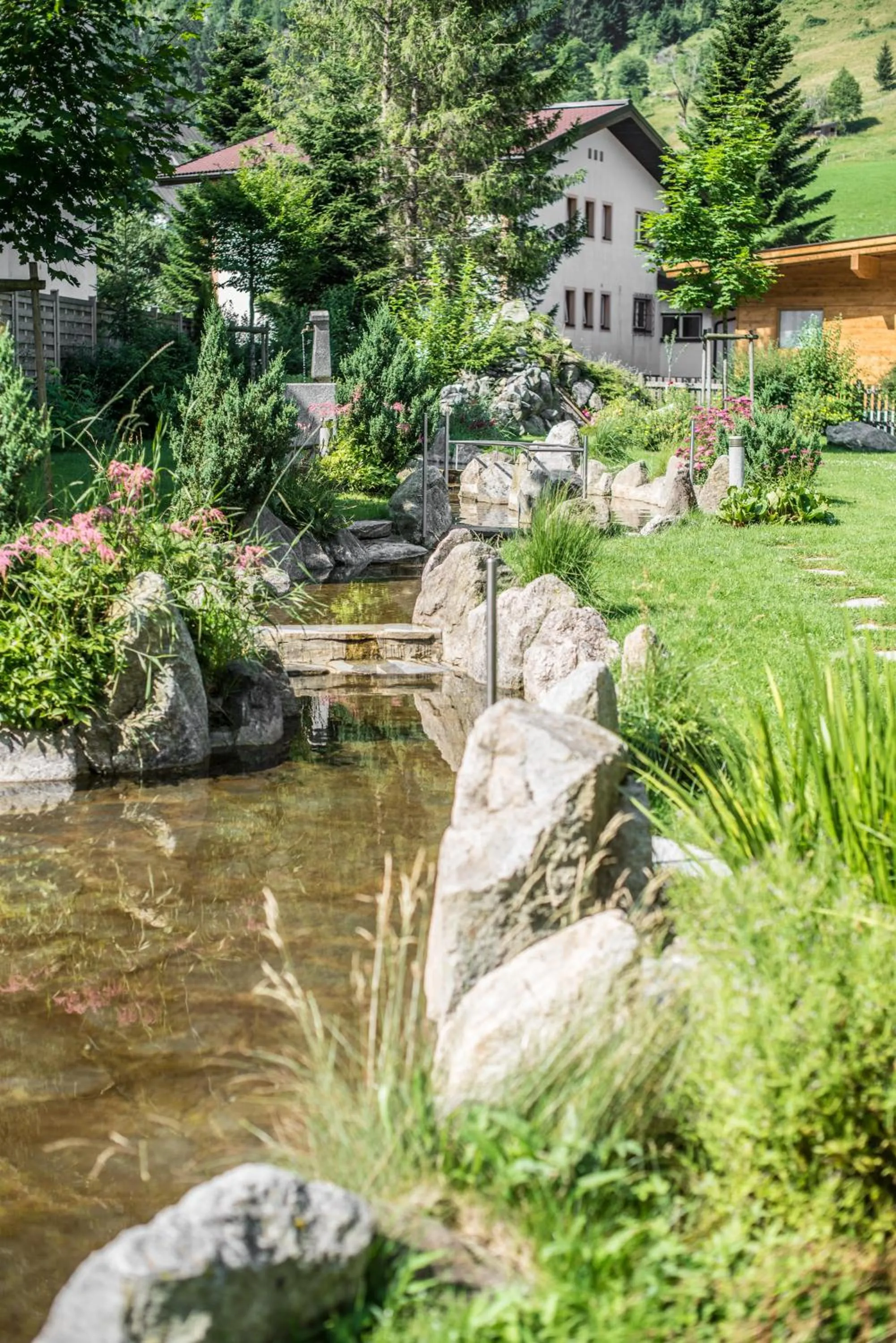 Garden in Hotel Römerhof
