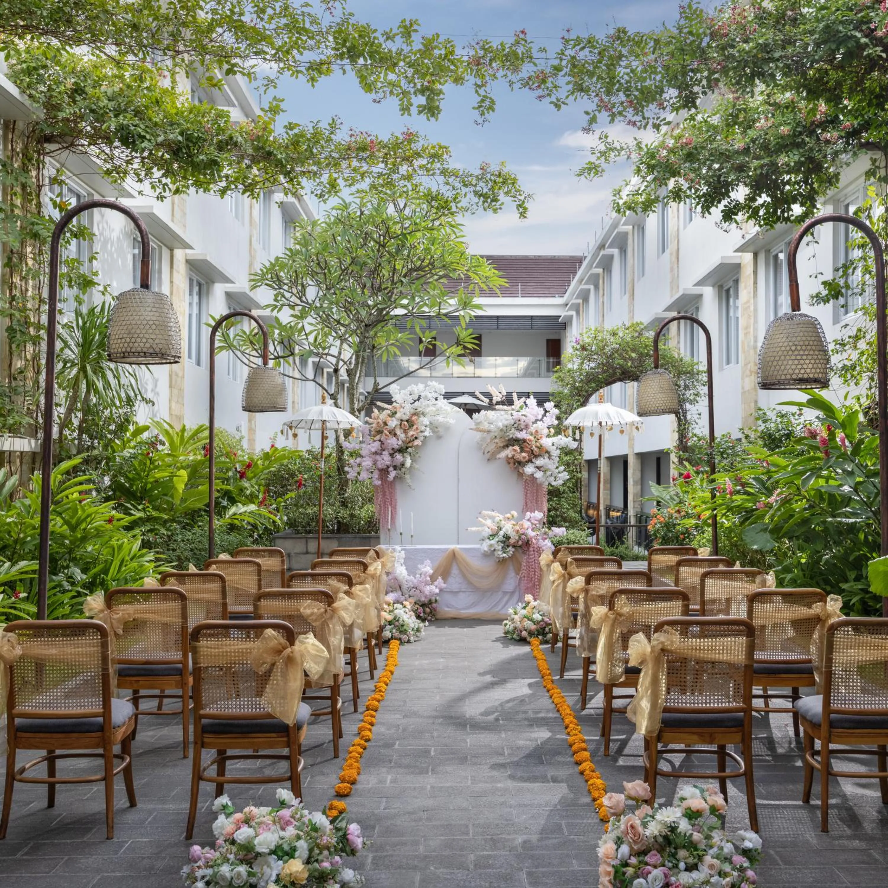 Decorative detail in Crystalkuta Hotel - Bali