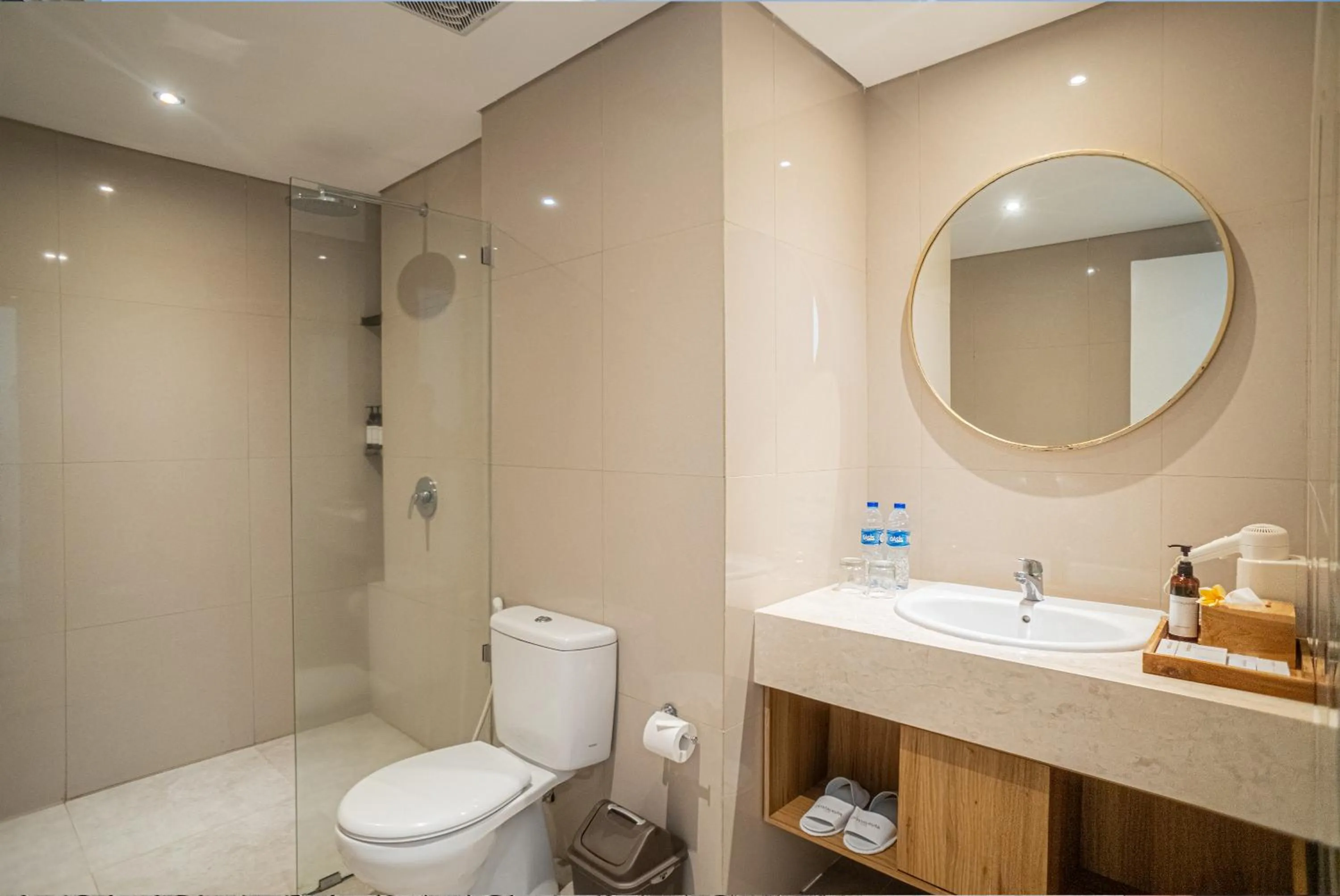 Bathroom in Crystalkuta Hotel - Bali