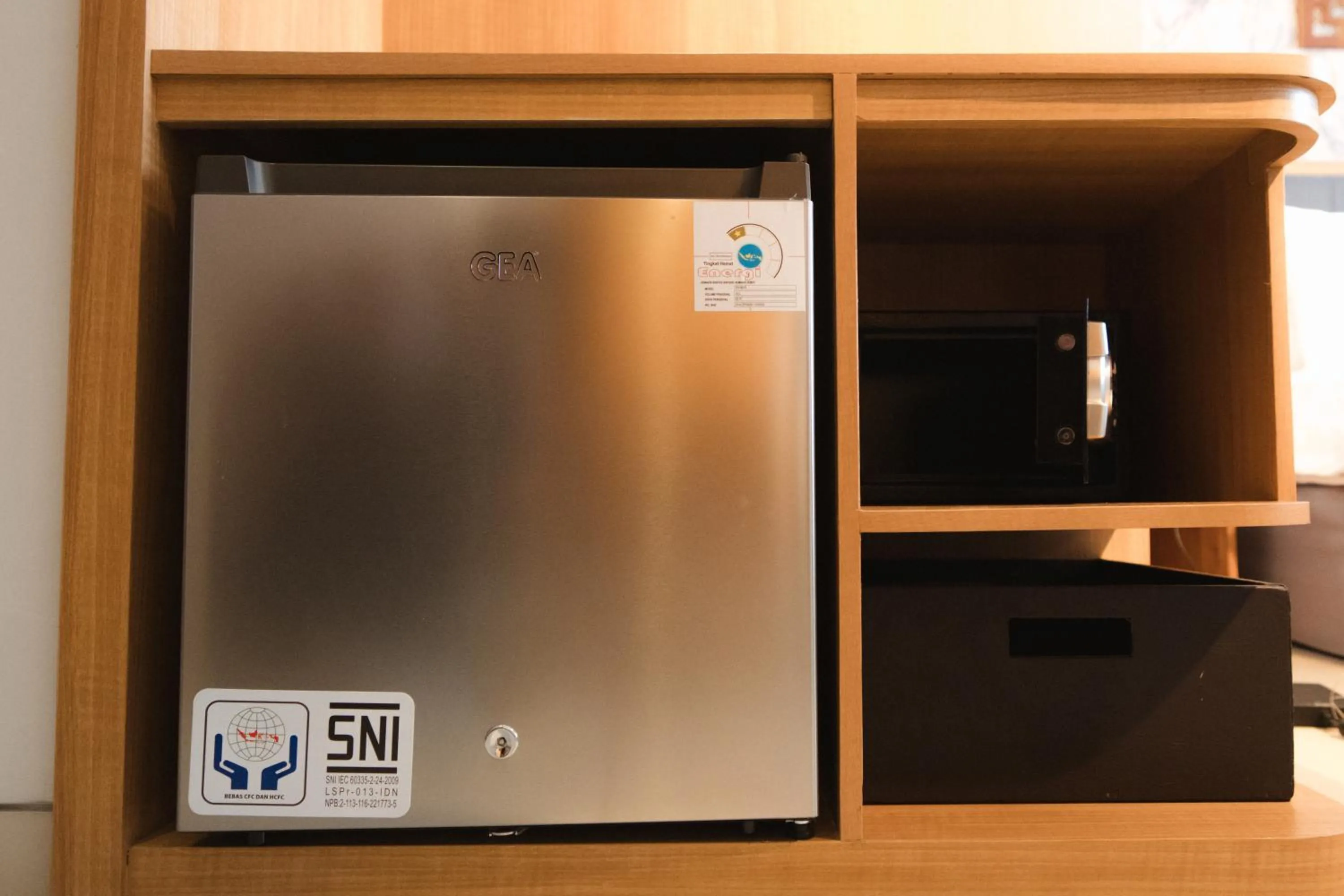 minibar in Crystalkuta Hotel - Bali