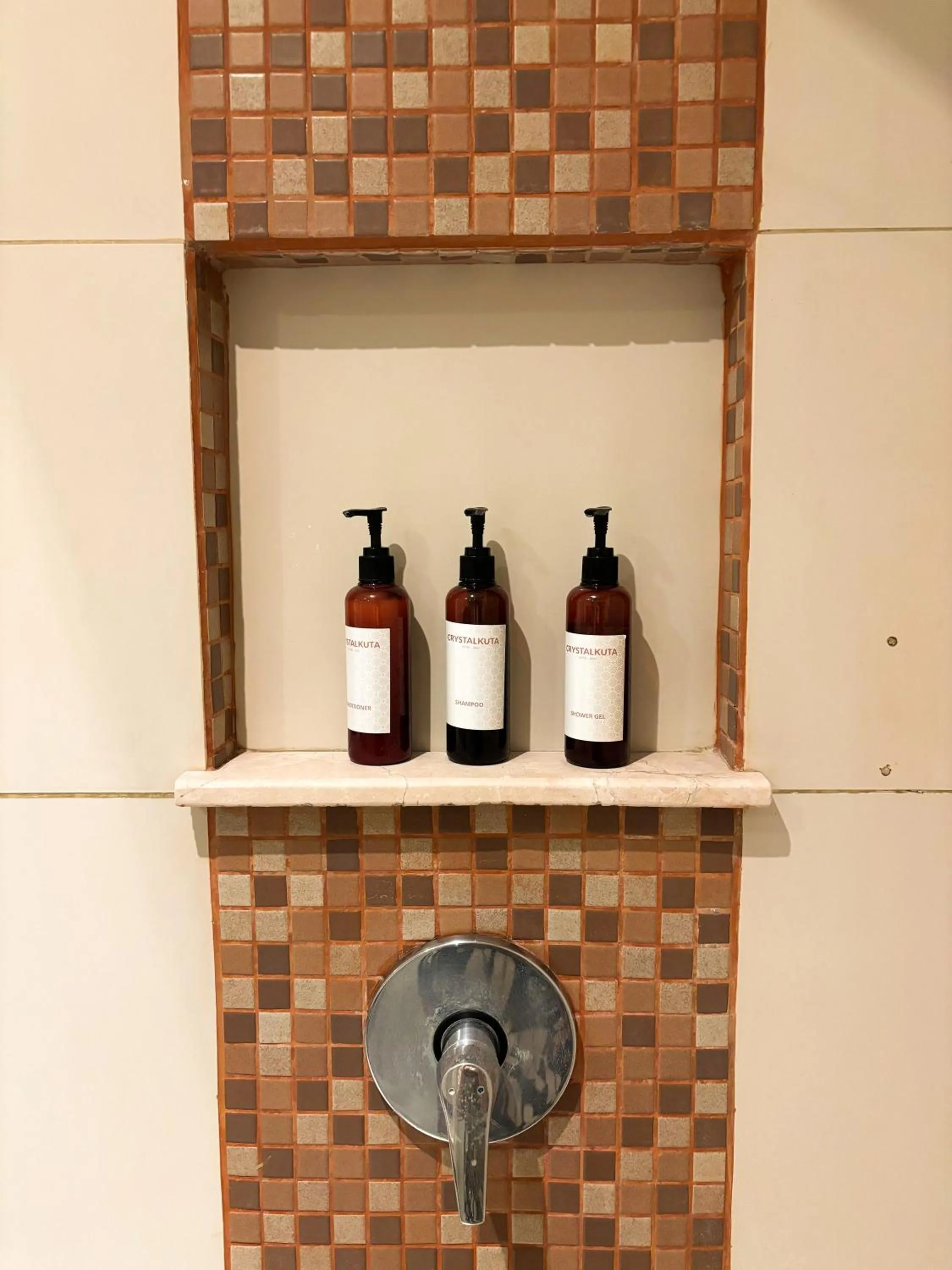 Shower in Crystalkuta Hotel - Bali